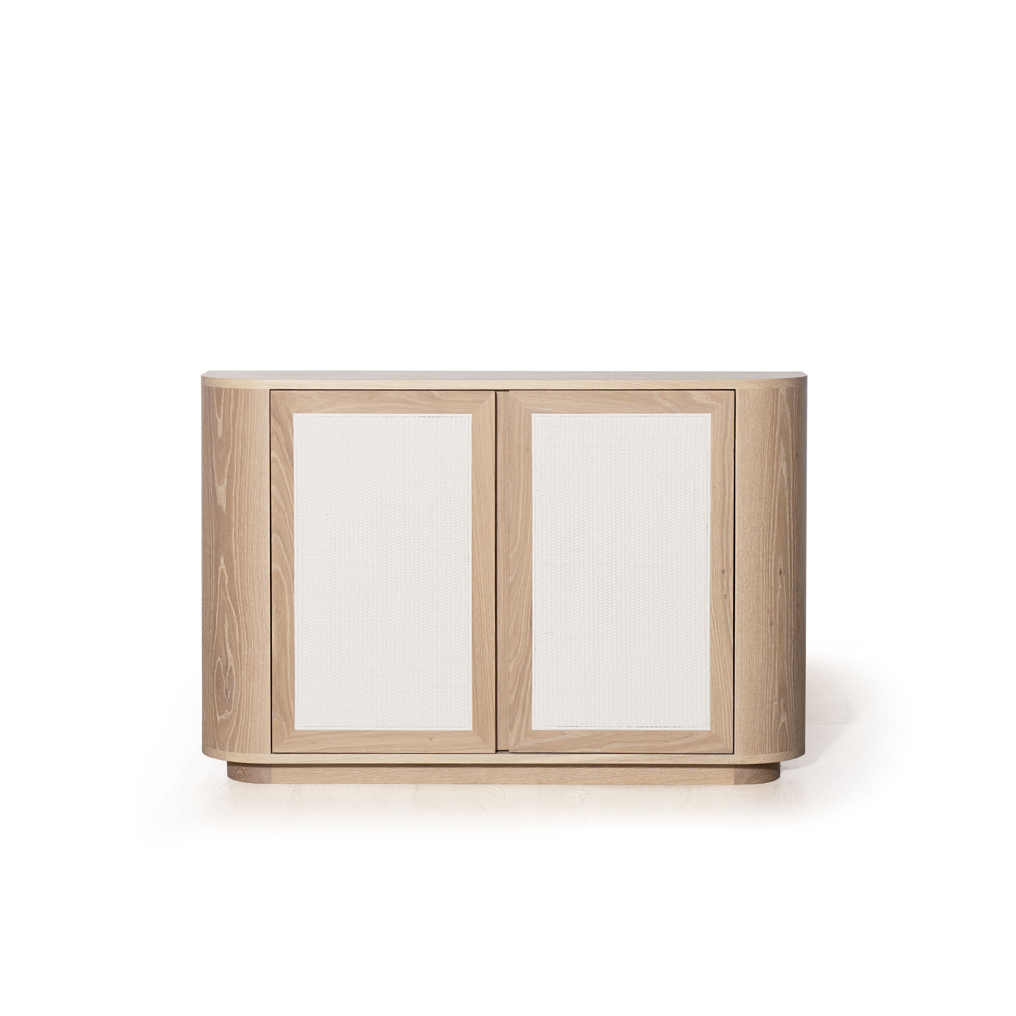 Muskoka Living Collection - made to order at our LA Workshop - Shown in Smoke finish and painted cane.