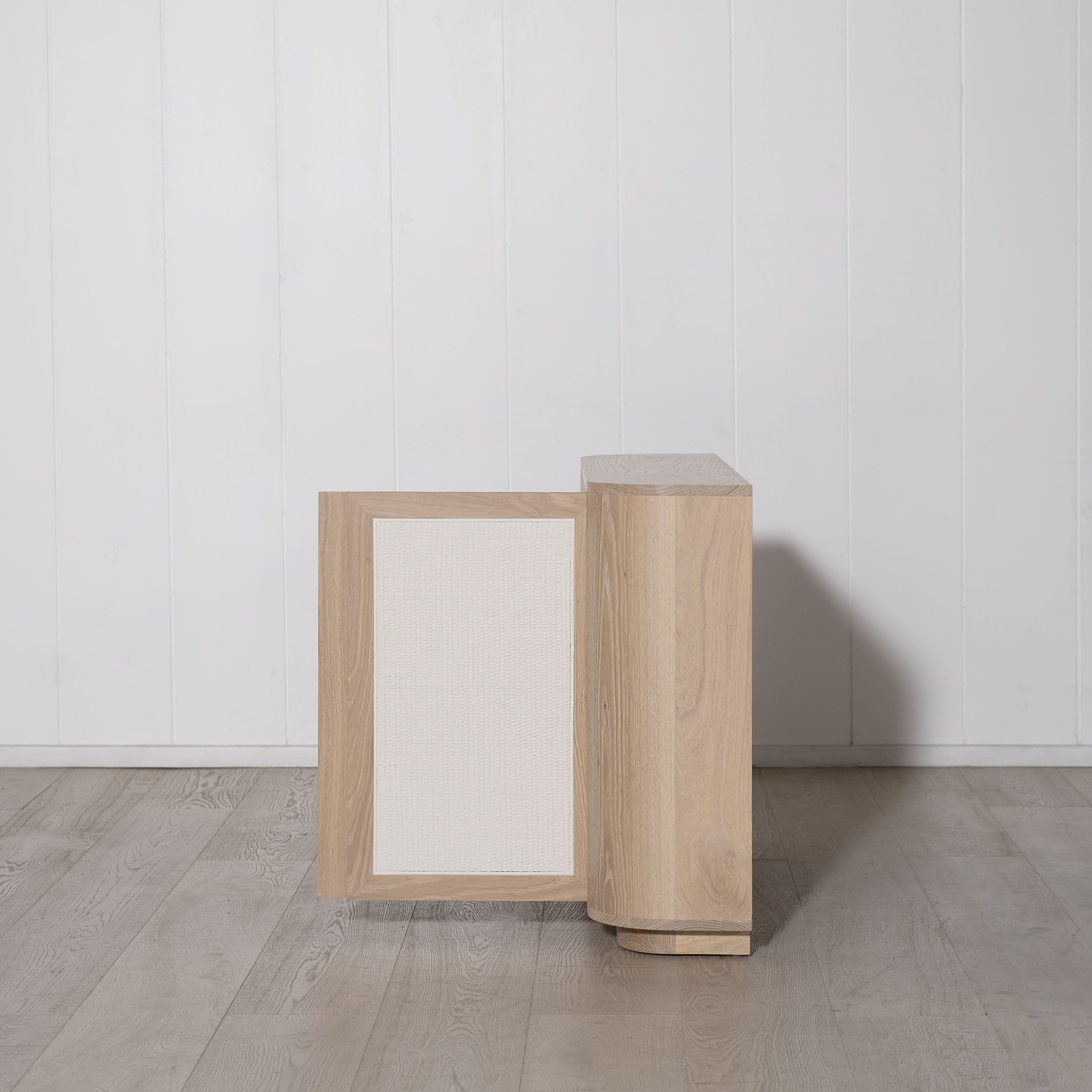 Muskoka Living Collection - made to order at our LA Workshop - Shown in Smoke finish and painted cane.