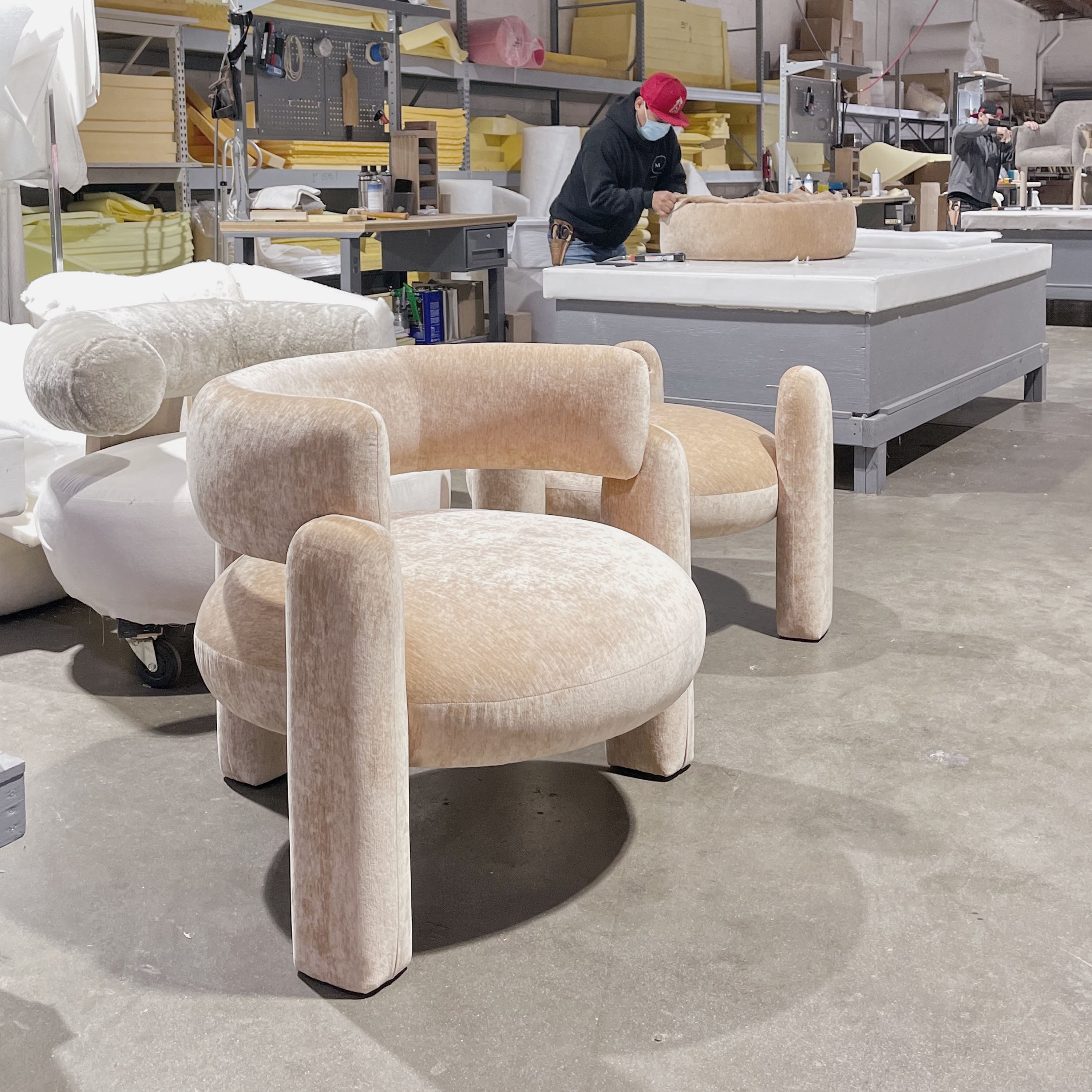 As Shown: in Lincoln Camel or Berber White.