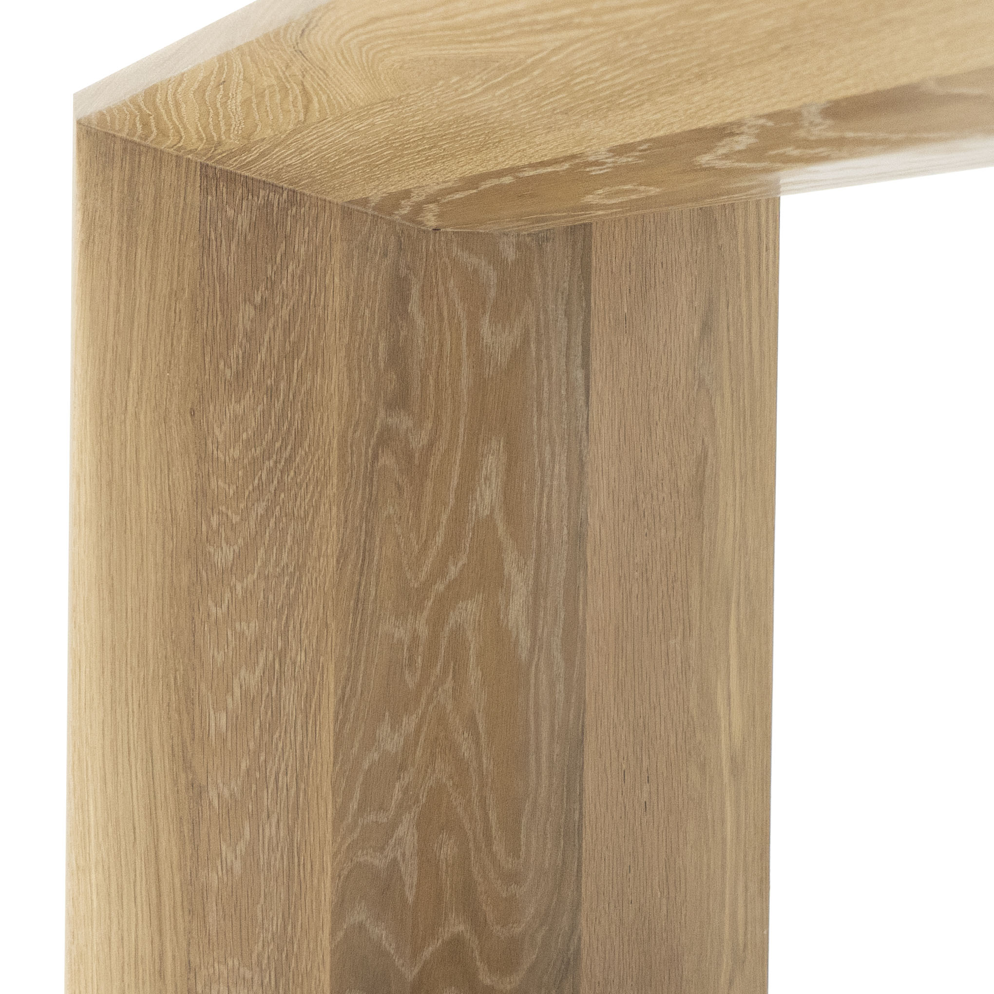 As Shown: Large, Solid Oak, Custom Finish