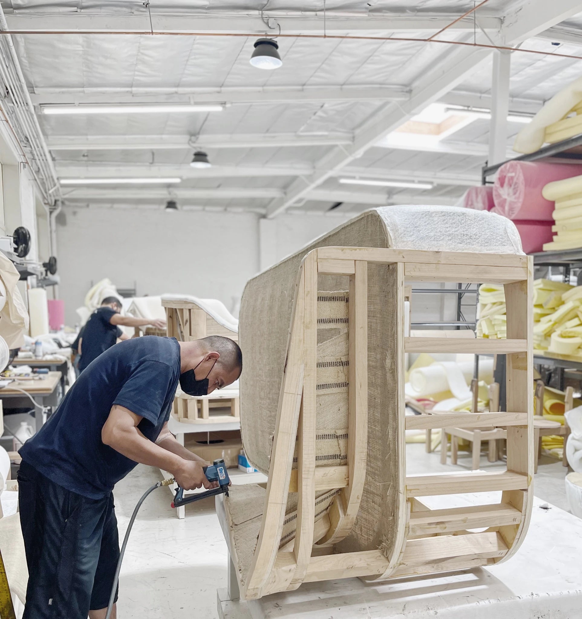 Easton Chaise - Designed and Made to Order at our LA Workshop, Muskoka Living