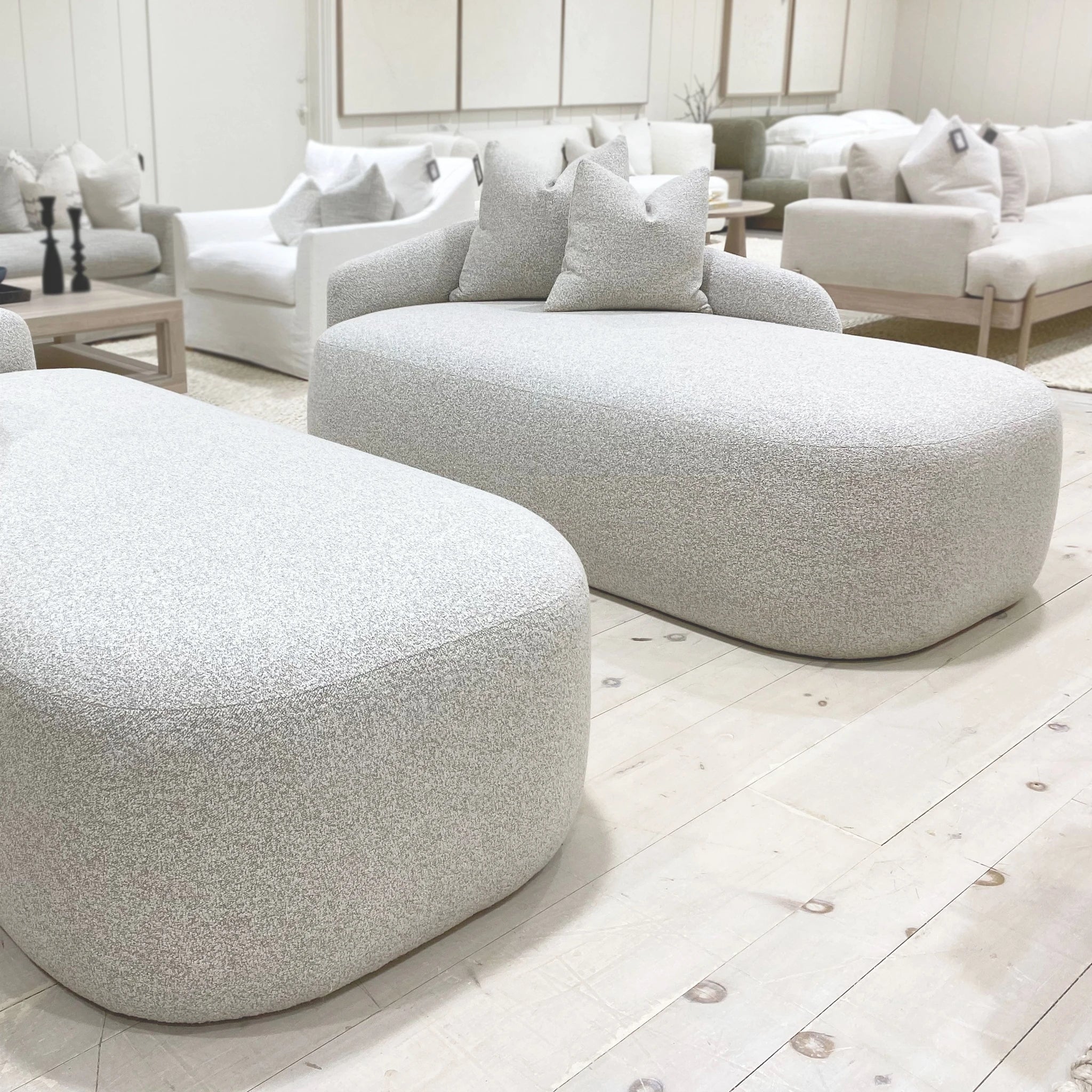 Easton Chaise, Shown in Arlo Oatmeal | Muskoka Living Collection - Chaises