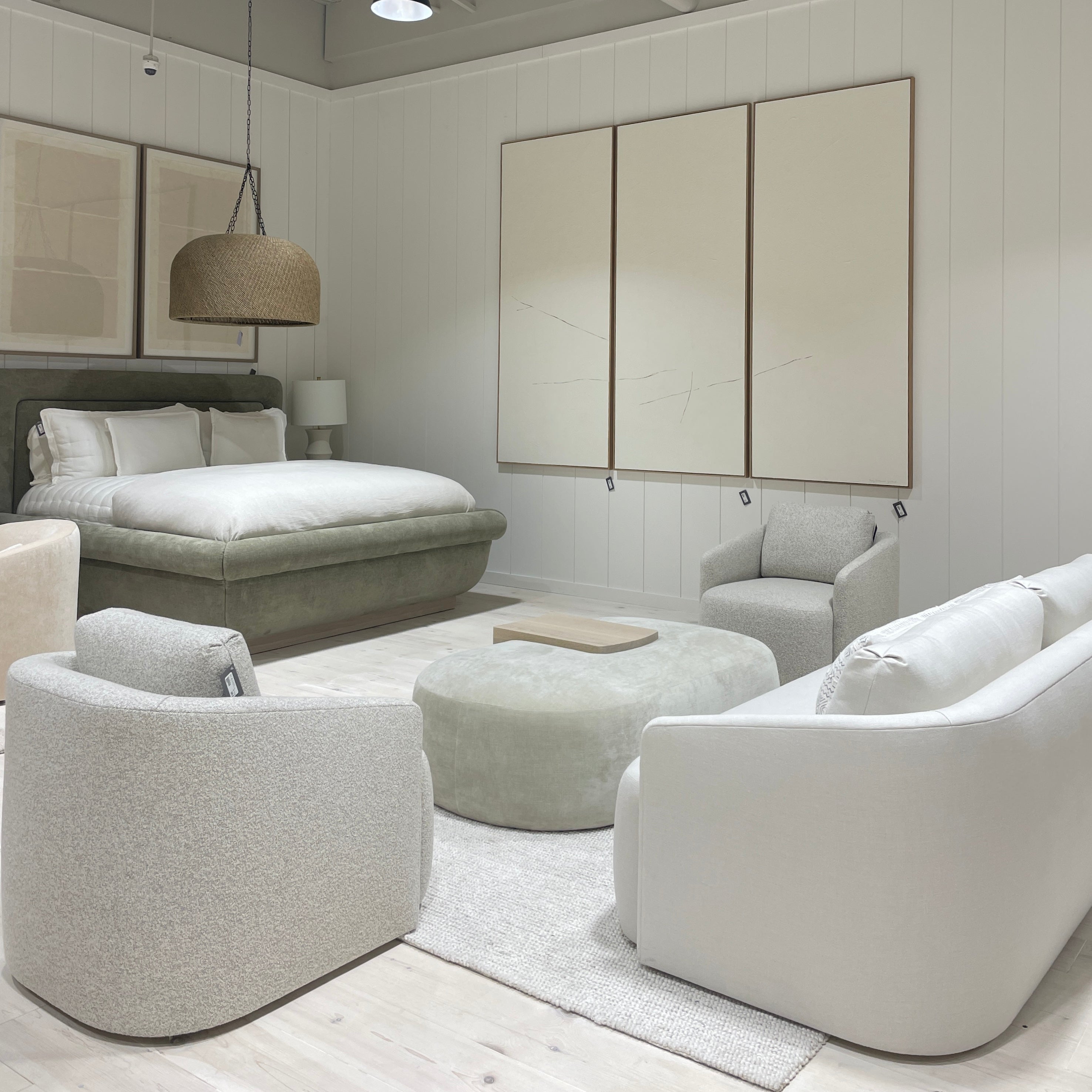 As Shown: in COM, custom oak finish