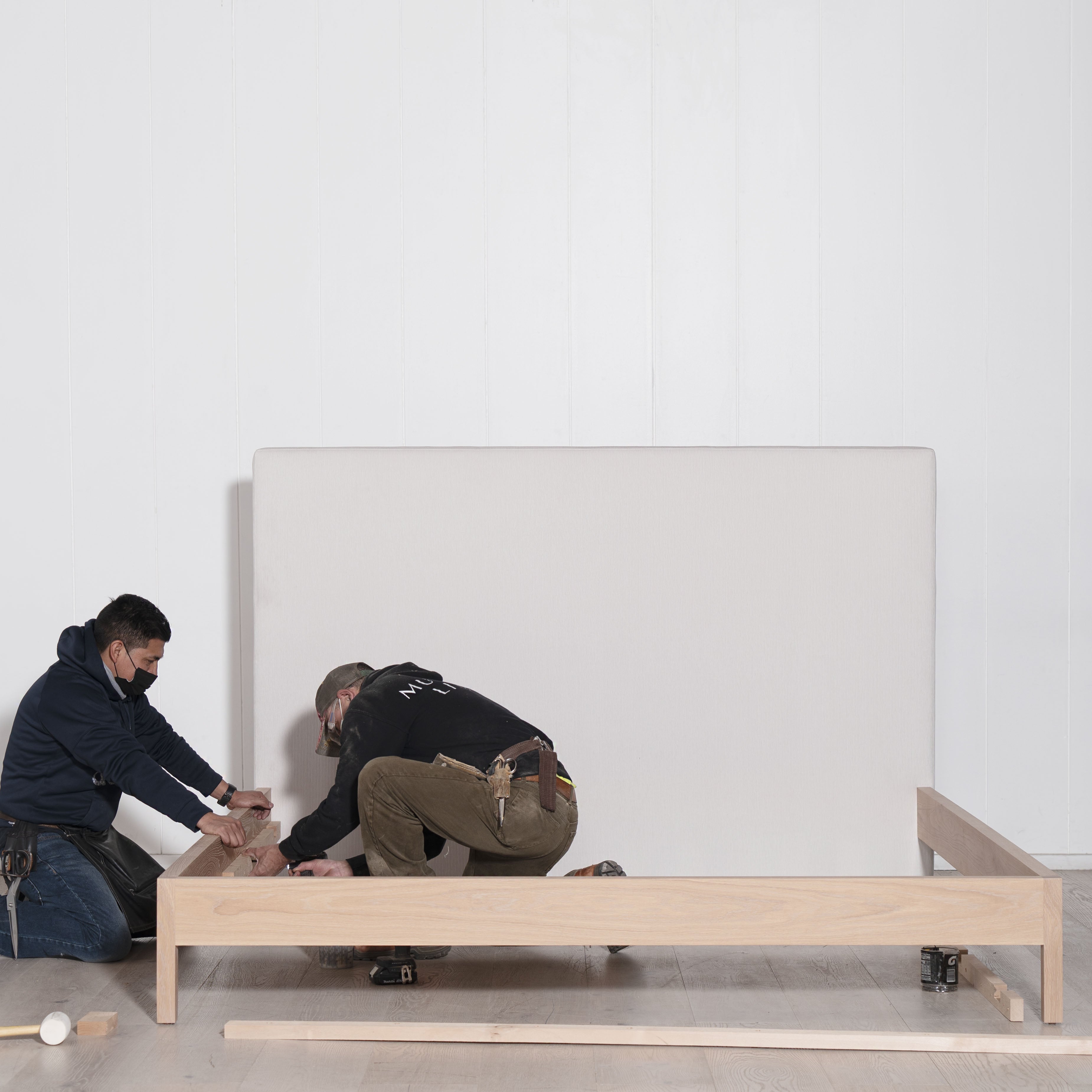 Muskoka Living Collection - Made to order at our LA workshop - Mambo sugar and oak finished in natural.