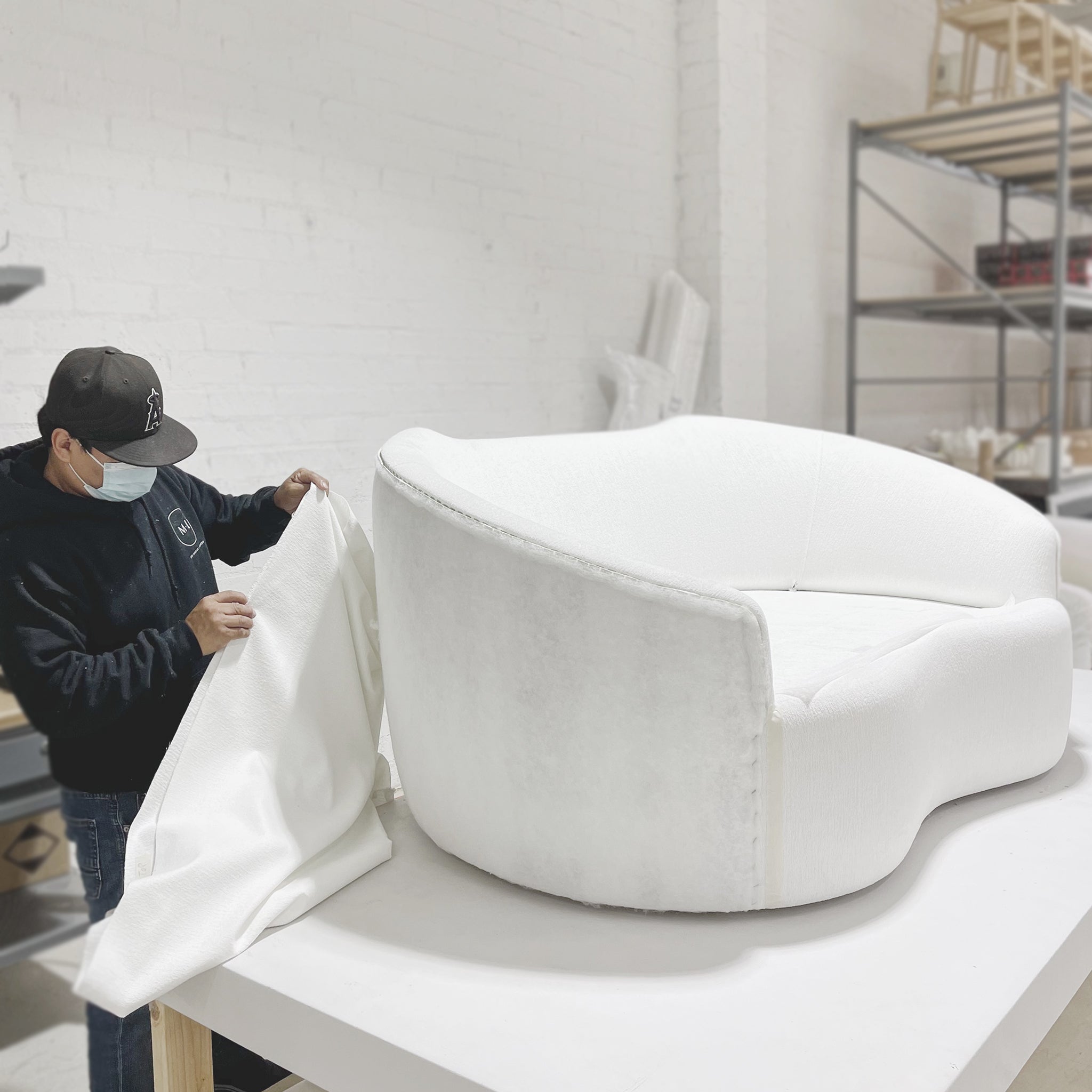 As Shown: in Gowan Vanilla.