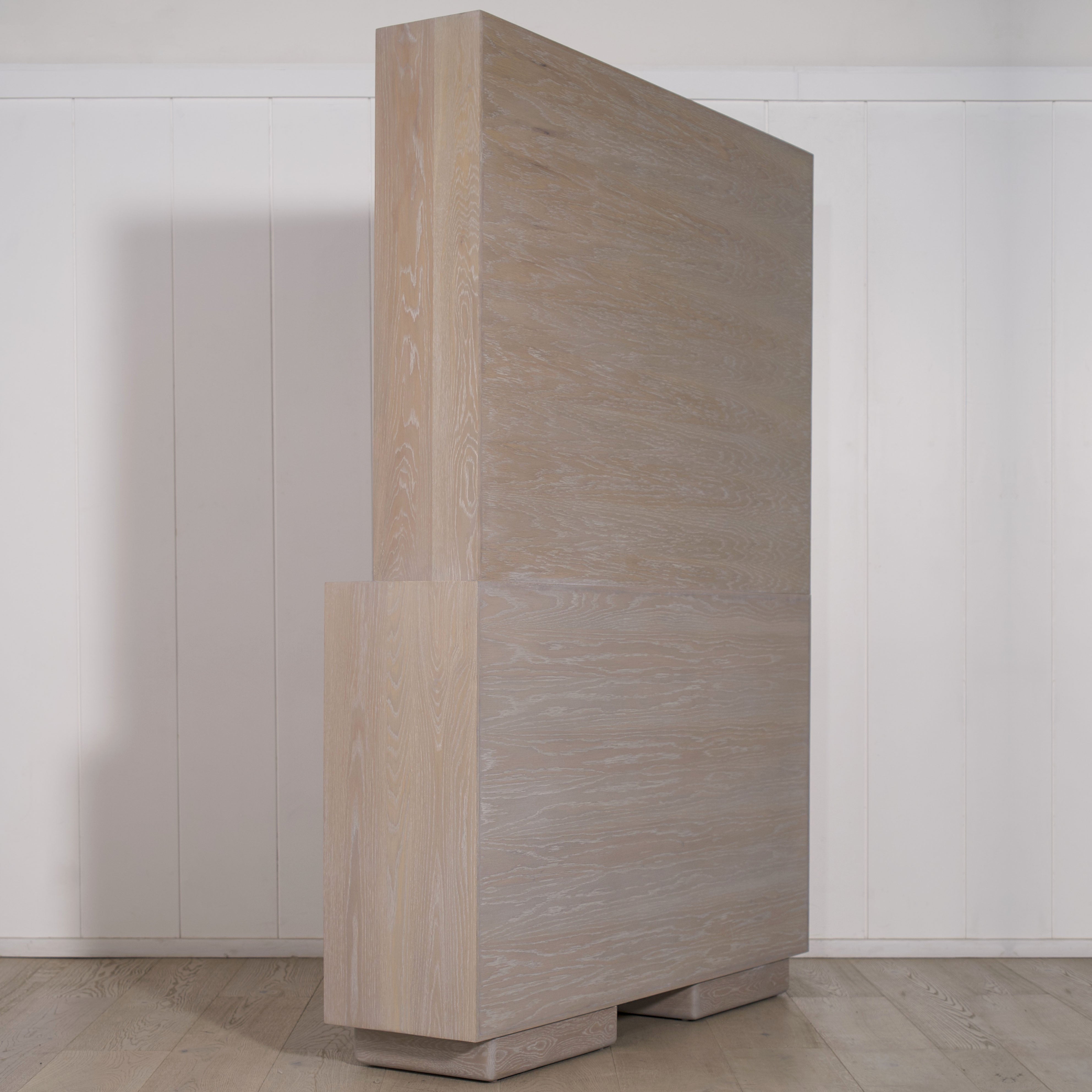 Muskoka Living Collection -Antique Beige (Discontinued Finish) Super White. Gaspar painted cane. Made to order at our LA Workshop.