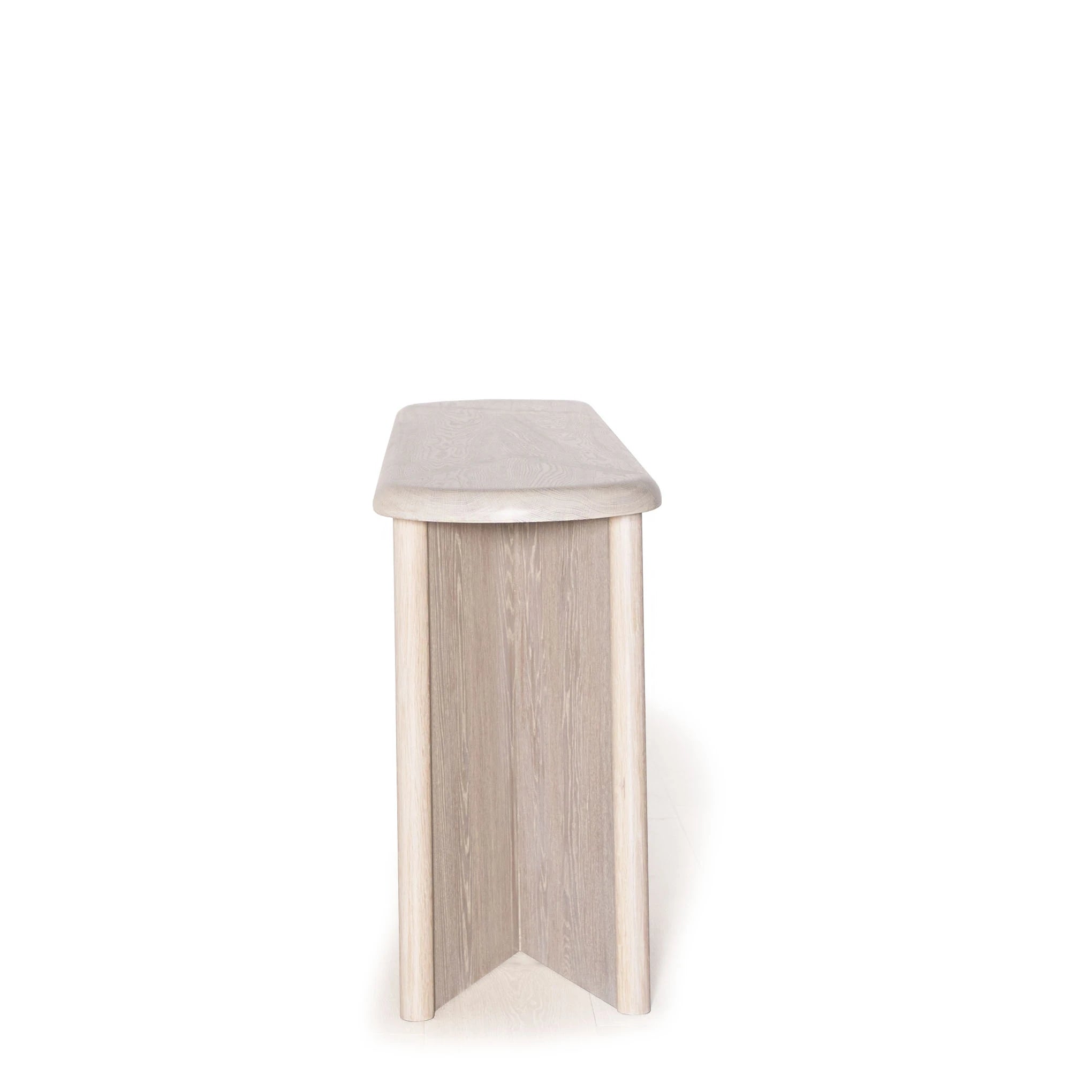 As Shown: Large, Solid Oak, Mint White Super White (Discontinued Finish)