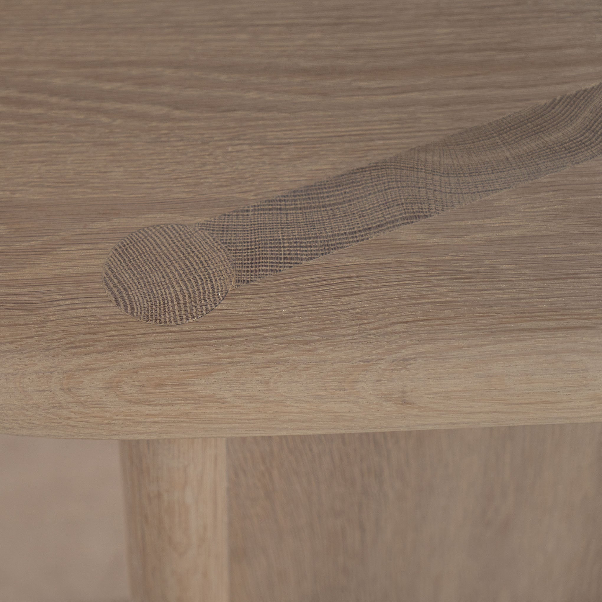 As Shown: Large, Solid Oak, Mint White Super White (Discontinued Finish)