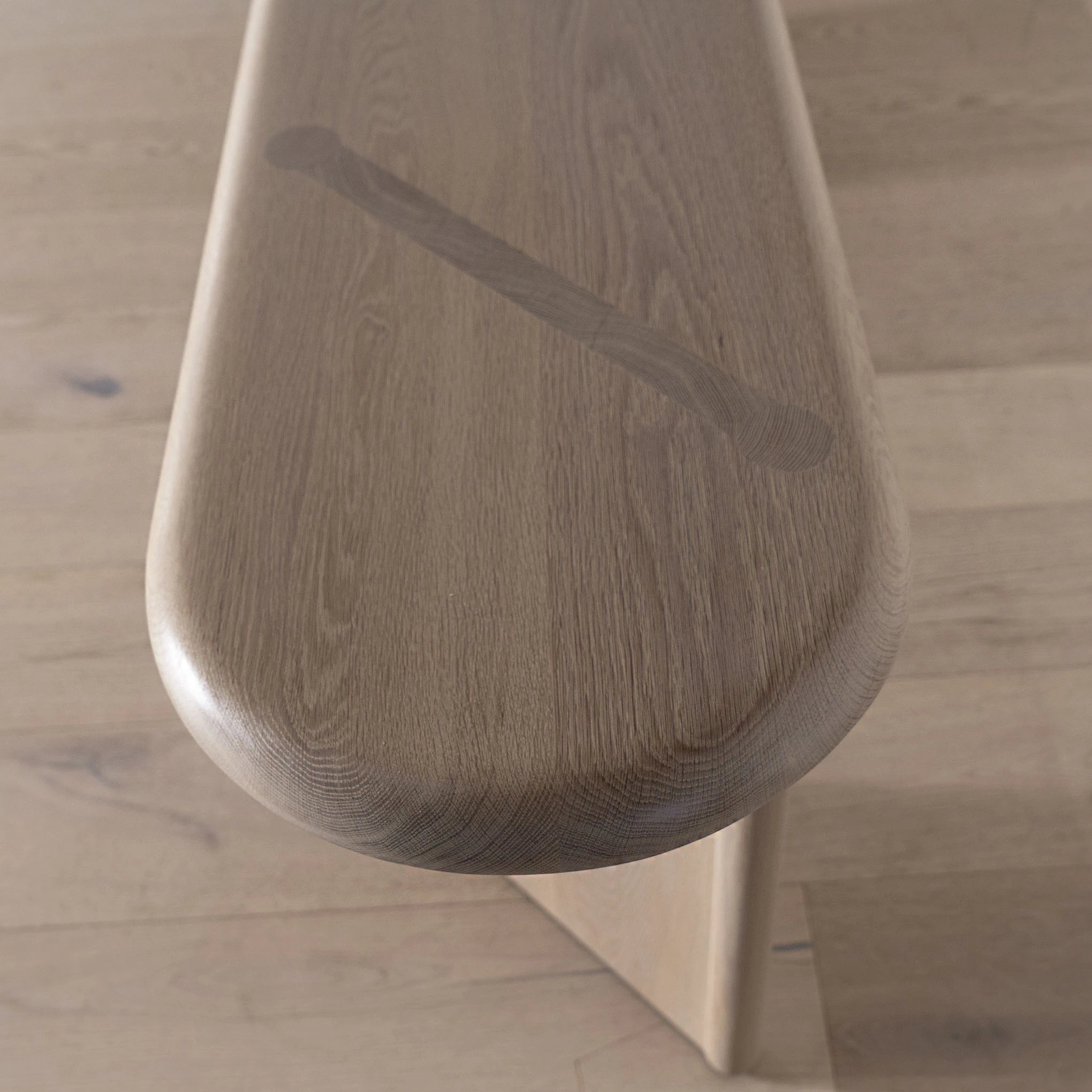 As Shown: Large, Solid Oak, Mint White Super White (Discontinued Finish)
