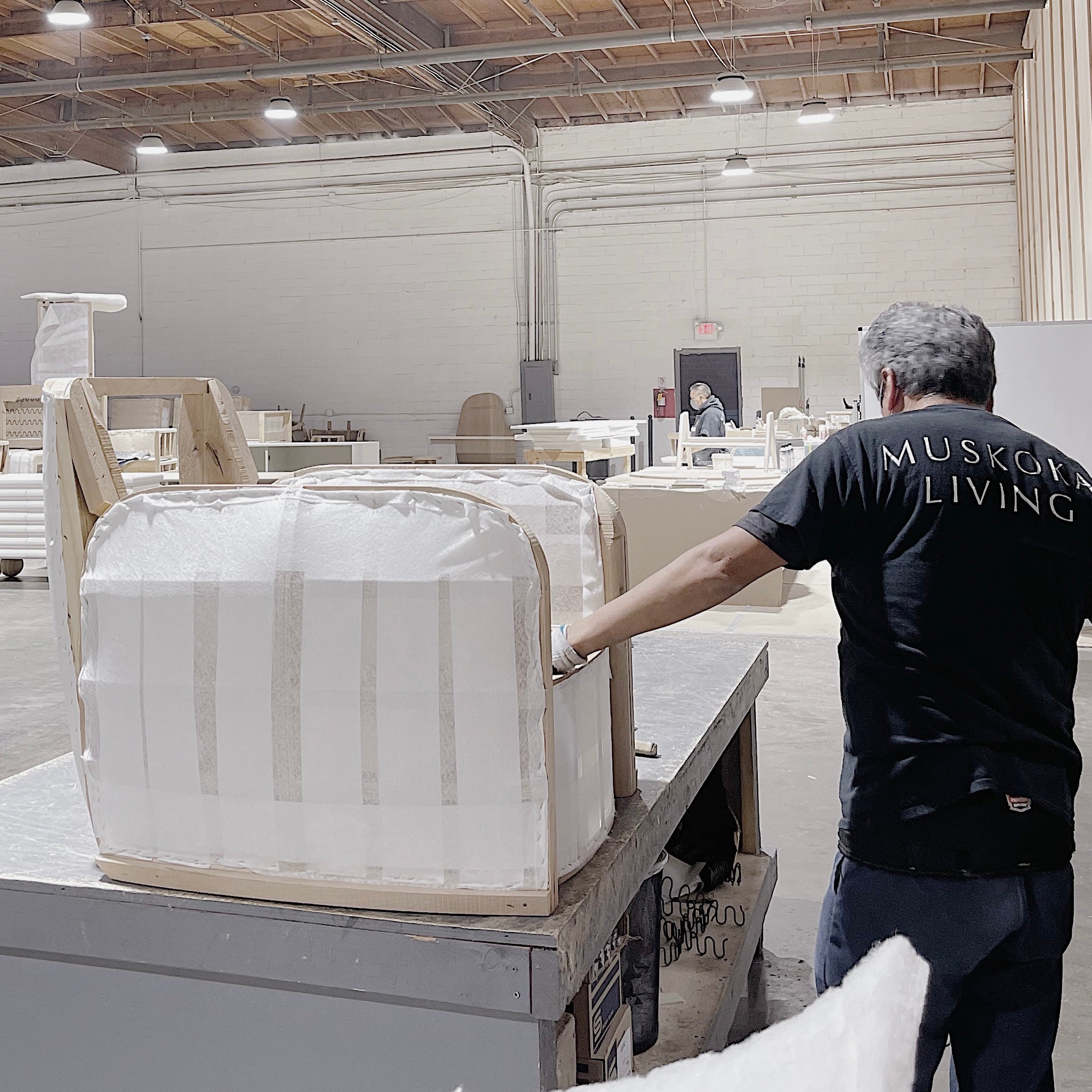 As Shown: in Sawyer Pewter, swivel base.