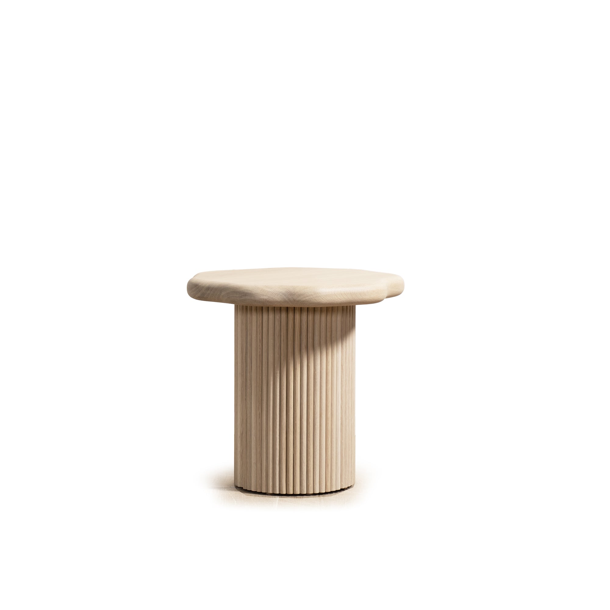 As Shown: in Mint White Natural Finish