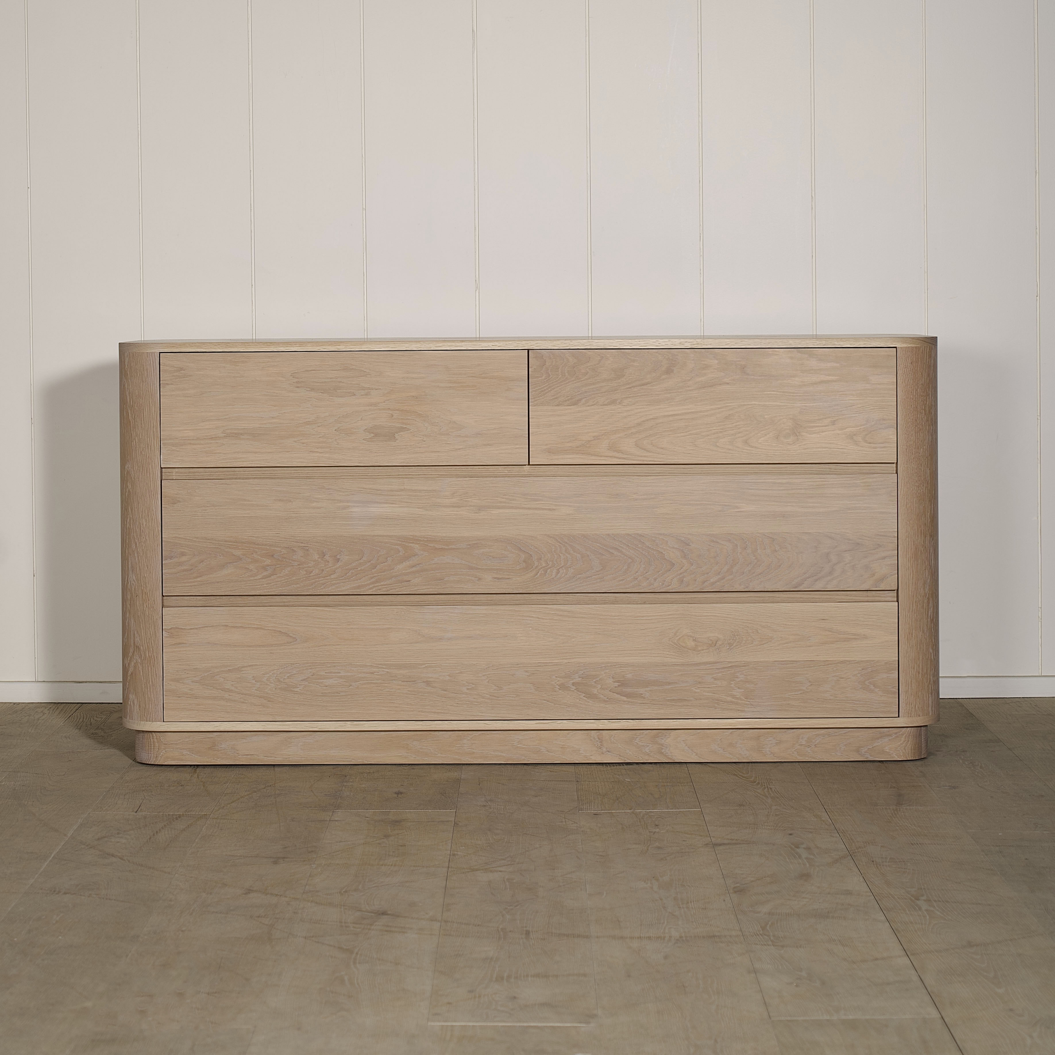 As Shown: in Mint White Natural finish