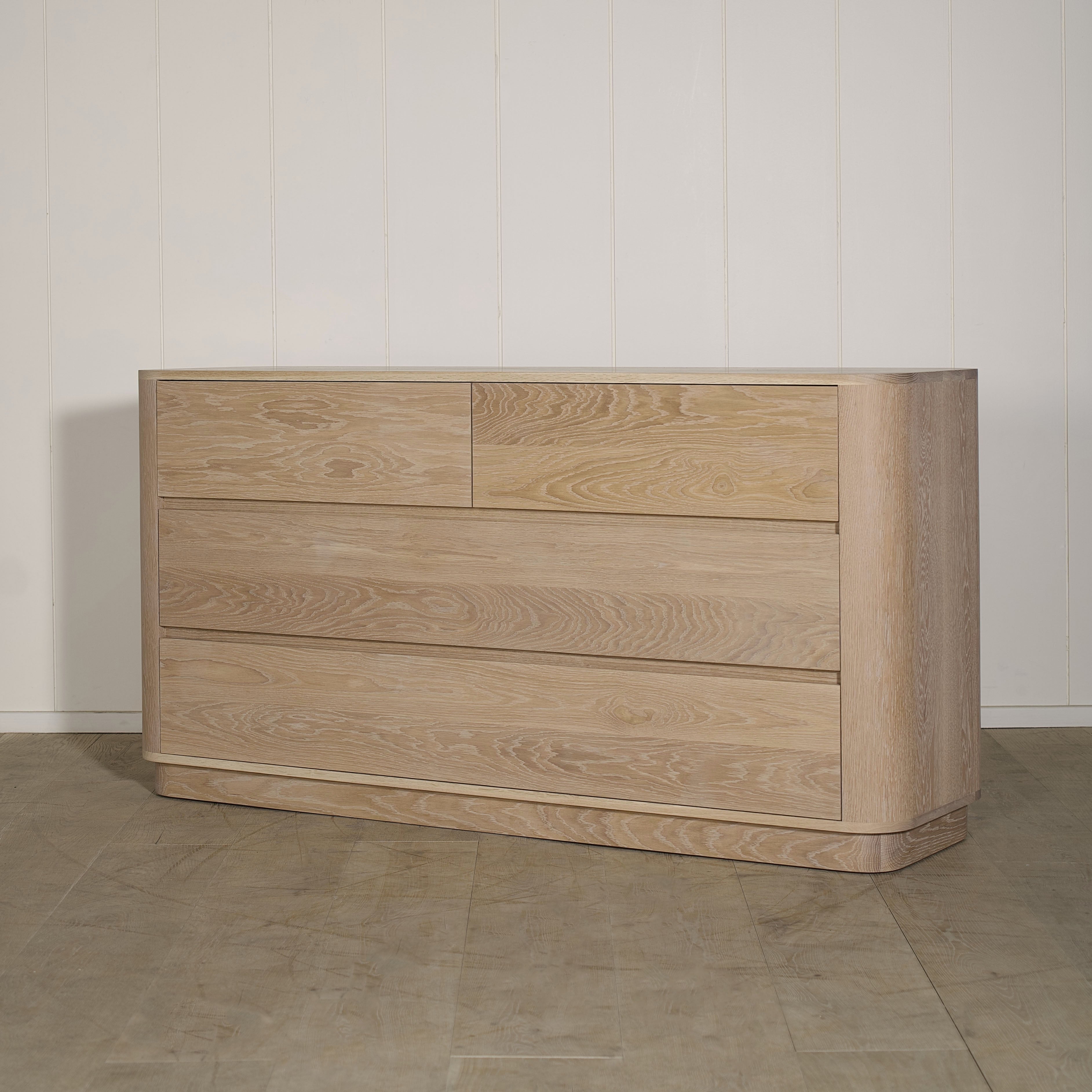 As Shown: in Mint White Natural finish