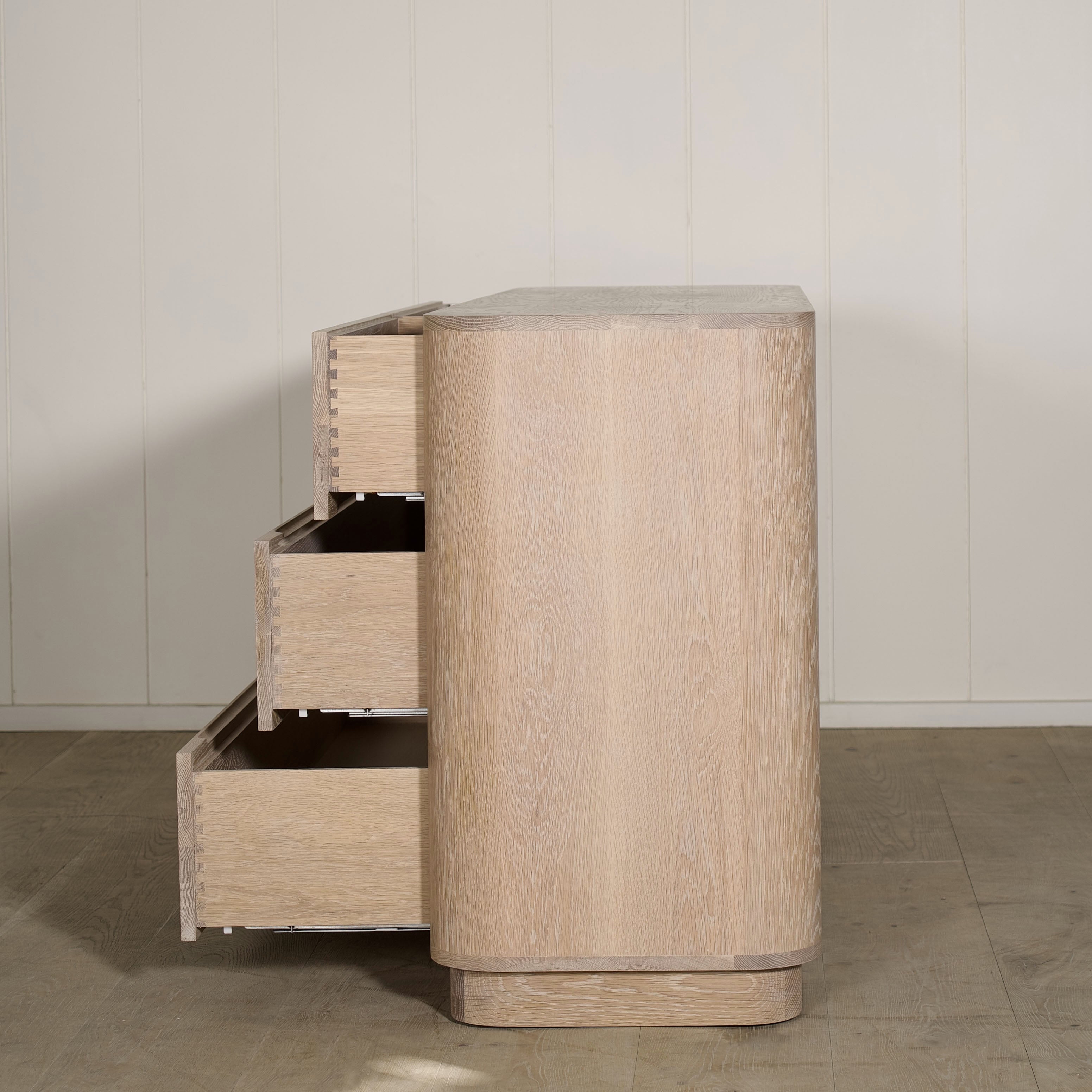 As Shown: in Mint White Natural finish