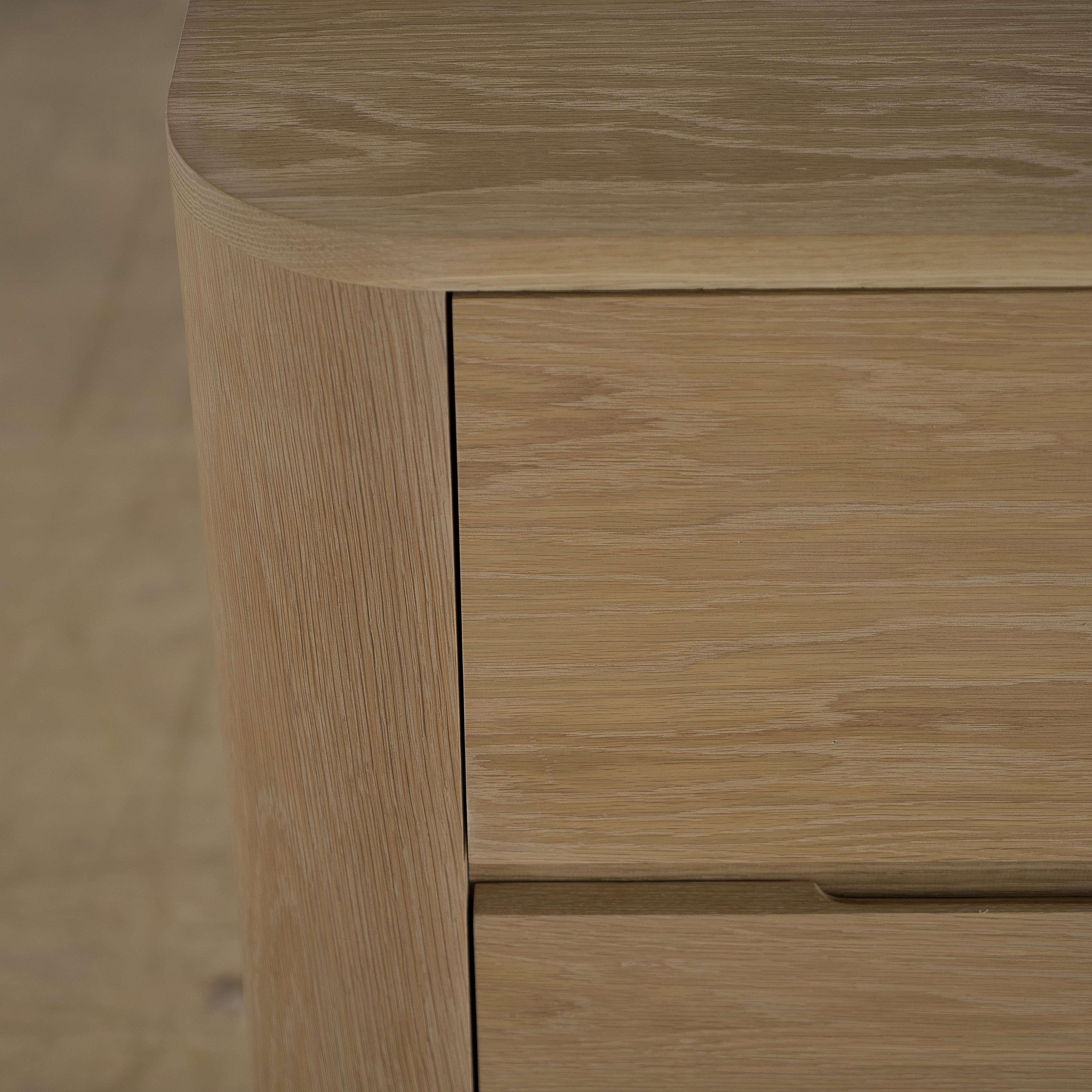 As Shown: in Mint White Natural finish