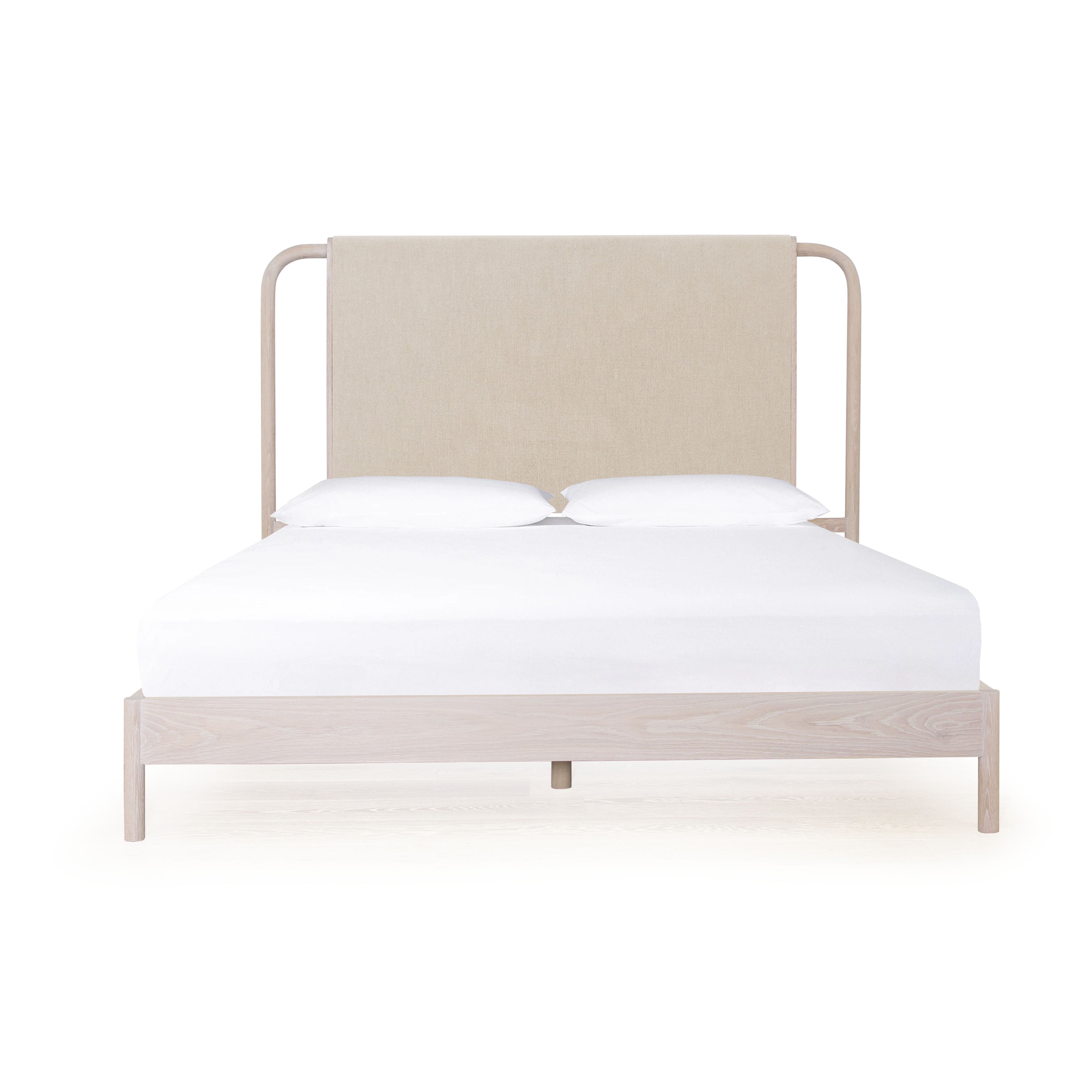 As Shown: in Appian Natural, finished in Mint White Super White