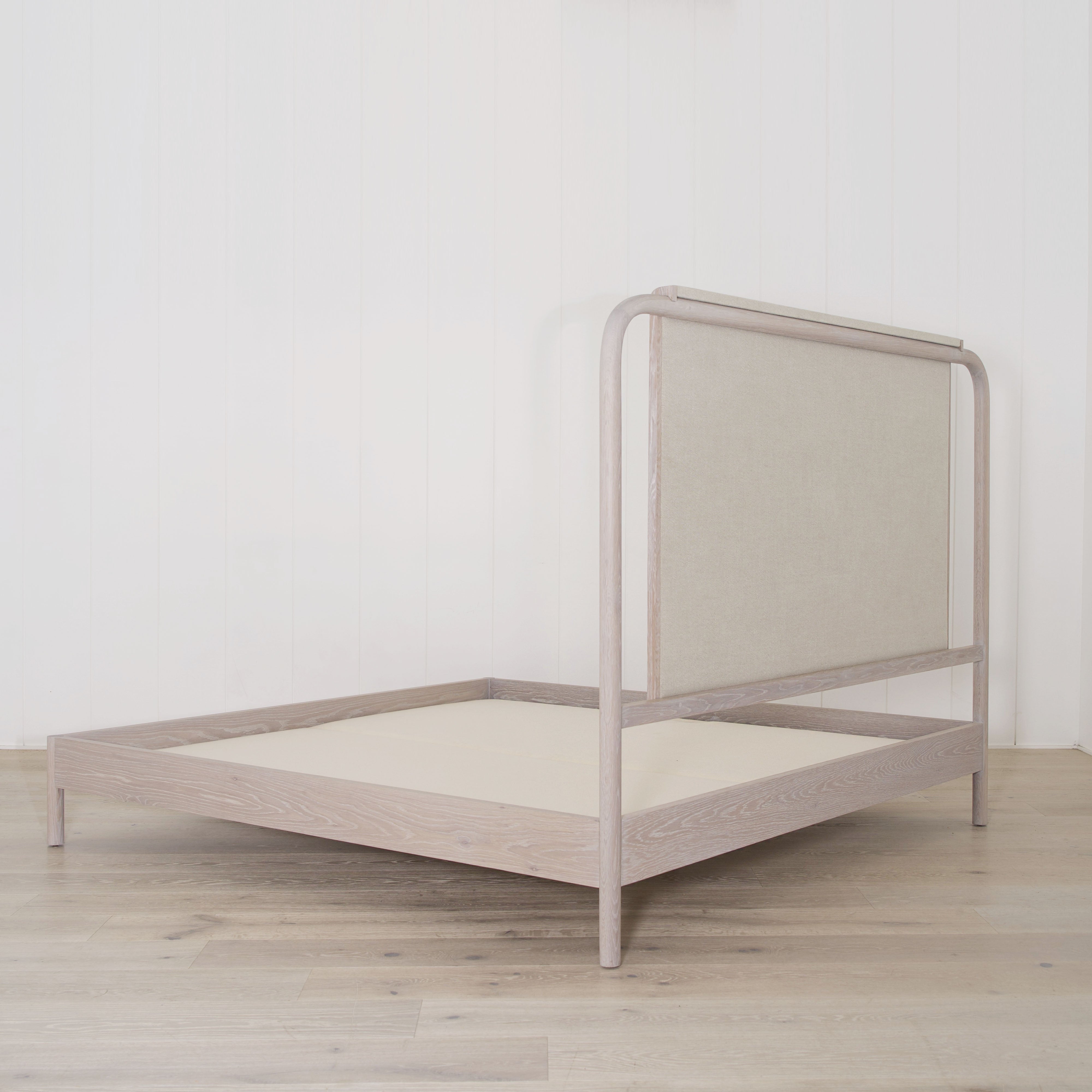 As Shown: in Appian Natural, finished in Mint White Super White