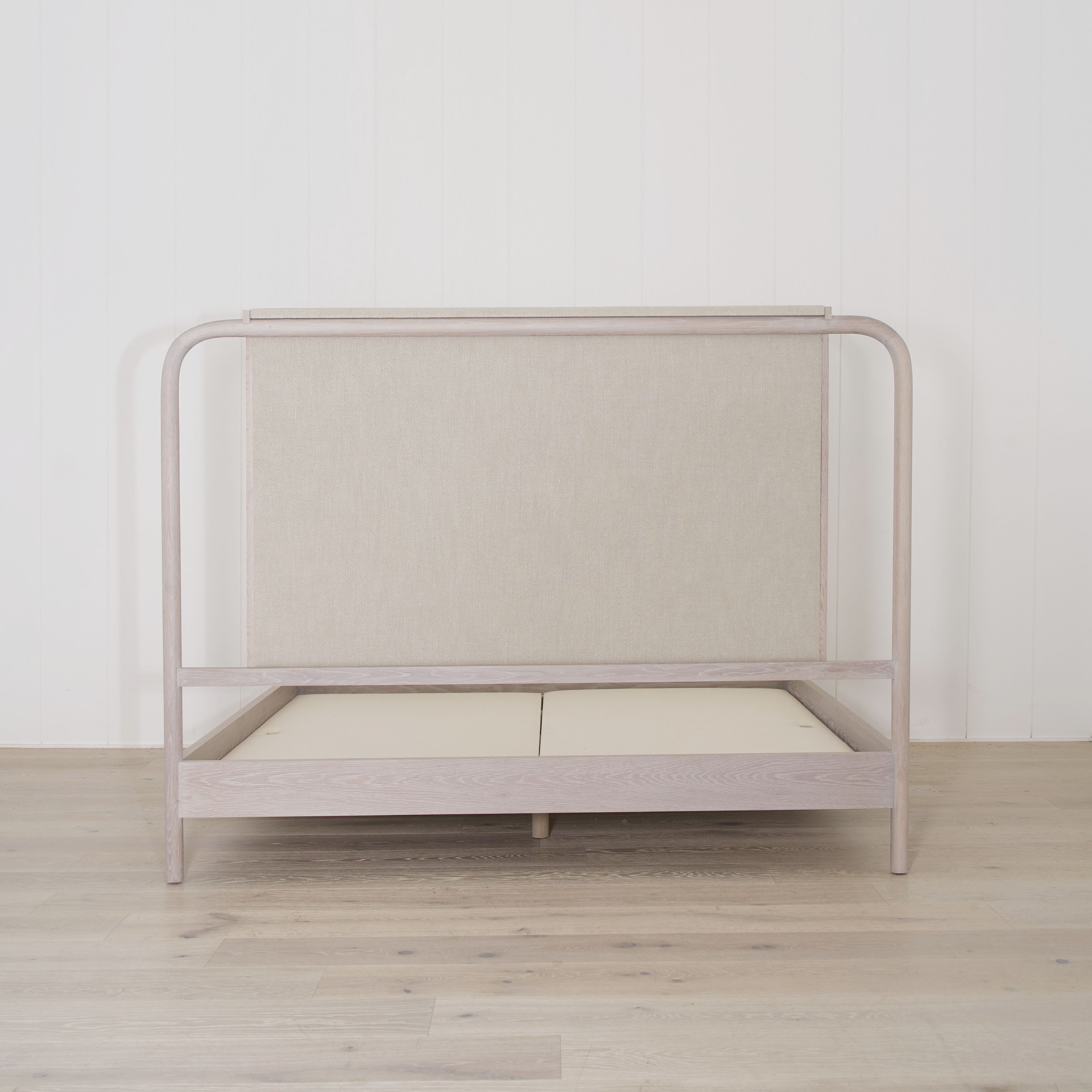 As Shown: in Appian Natural, finished in Mint White Super White