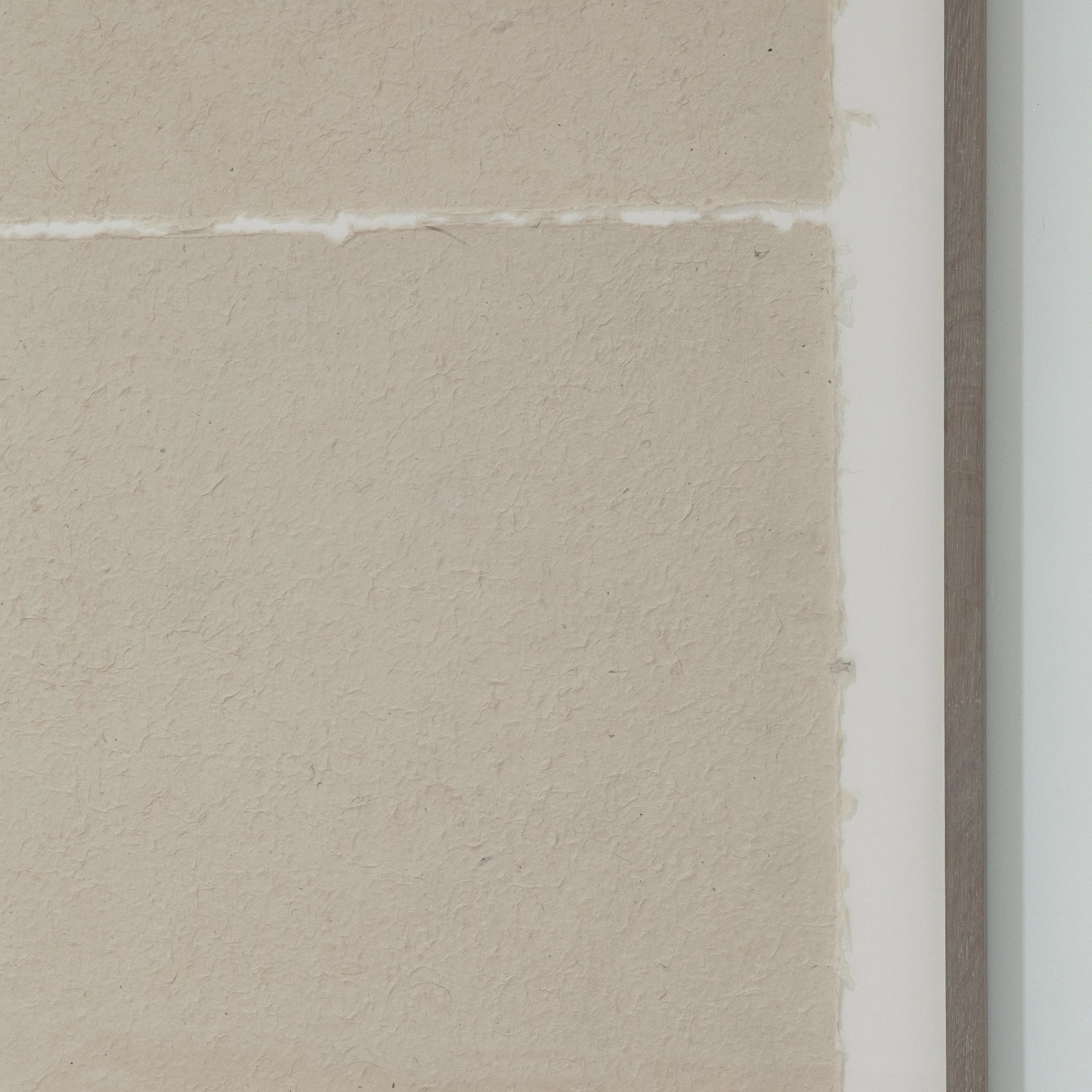 Trio Texturé (Art), Muskoka Living Collection - Shown in 45x82 format, oak finished in Antique Beige (Discontinued Finish) / Super White.