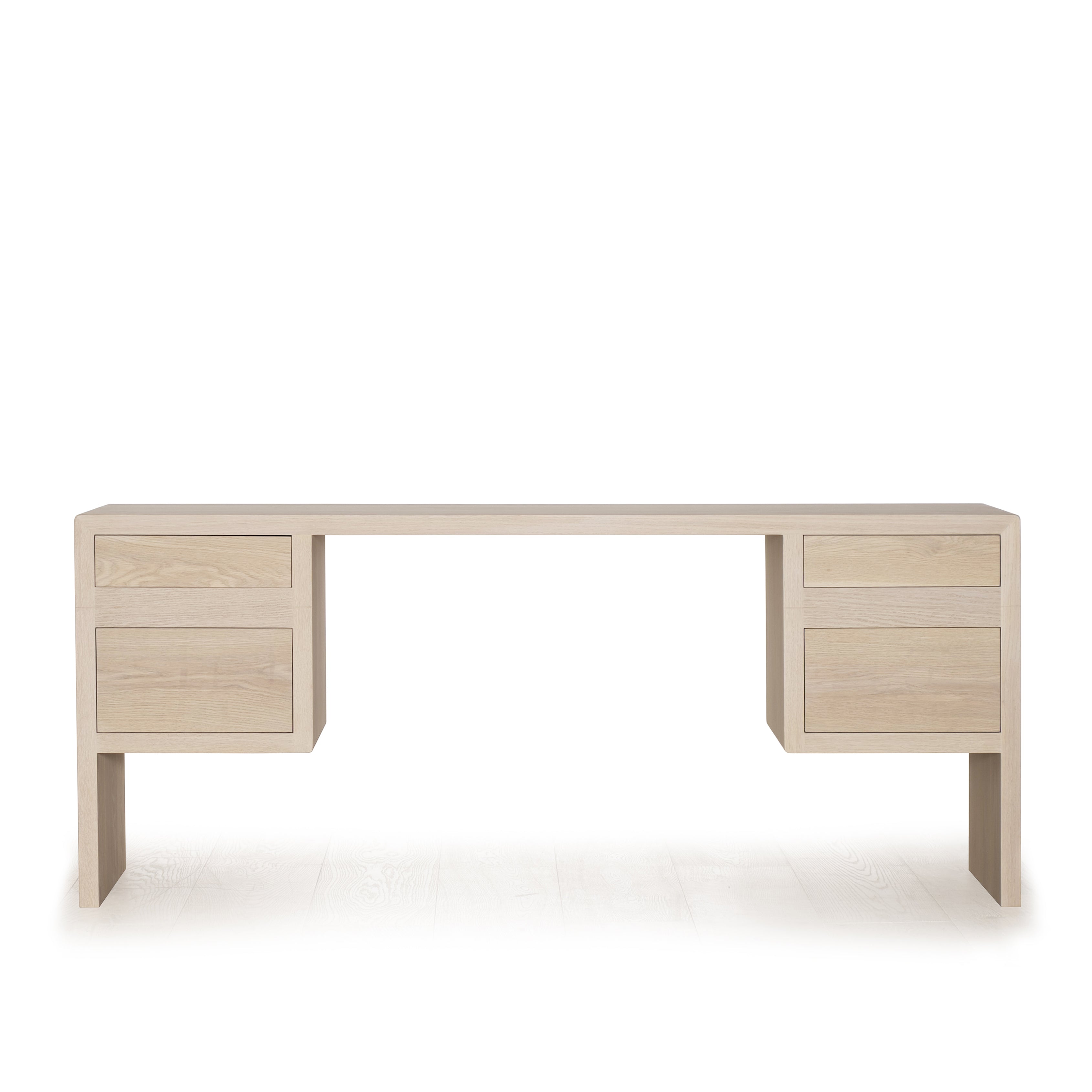 As Shown: in Mint White Natural finish