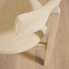 As Shown: 22"W x 21"D x 31"H | Fabric: Canyon Sand | Finish: Sand