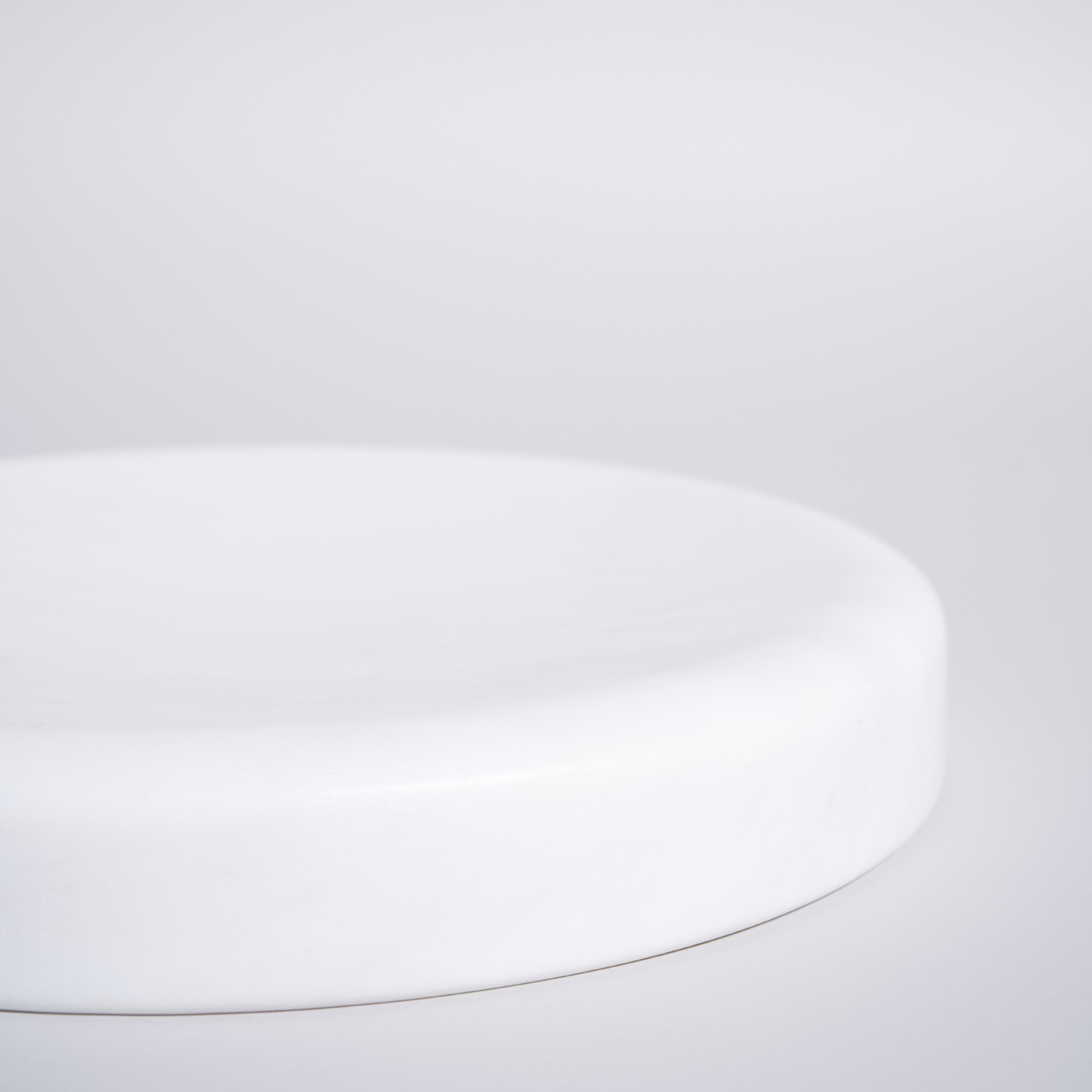 As Shown in White Jade Marble, Small