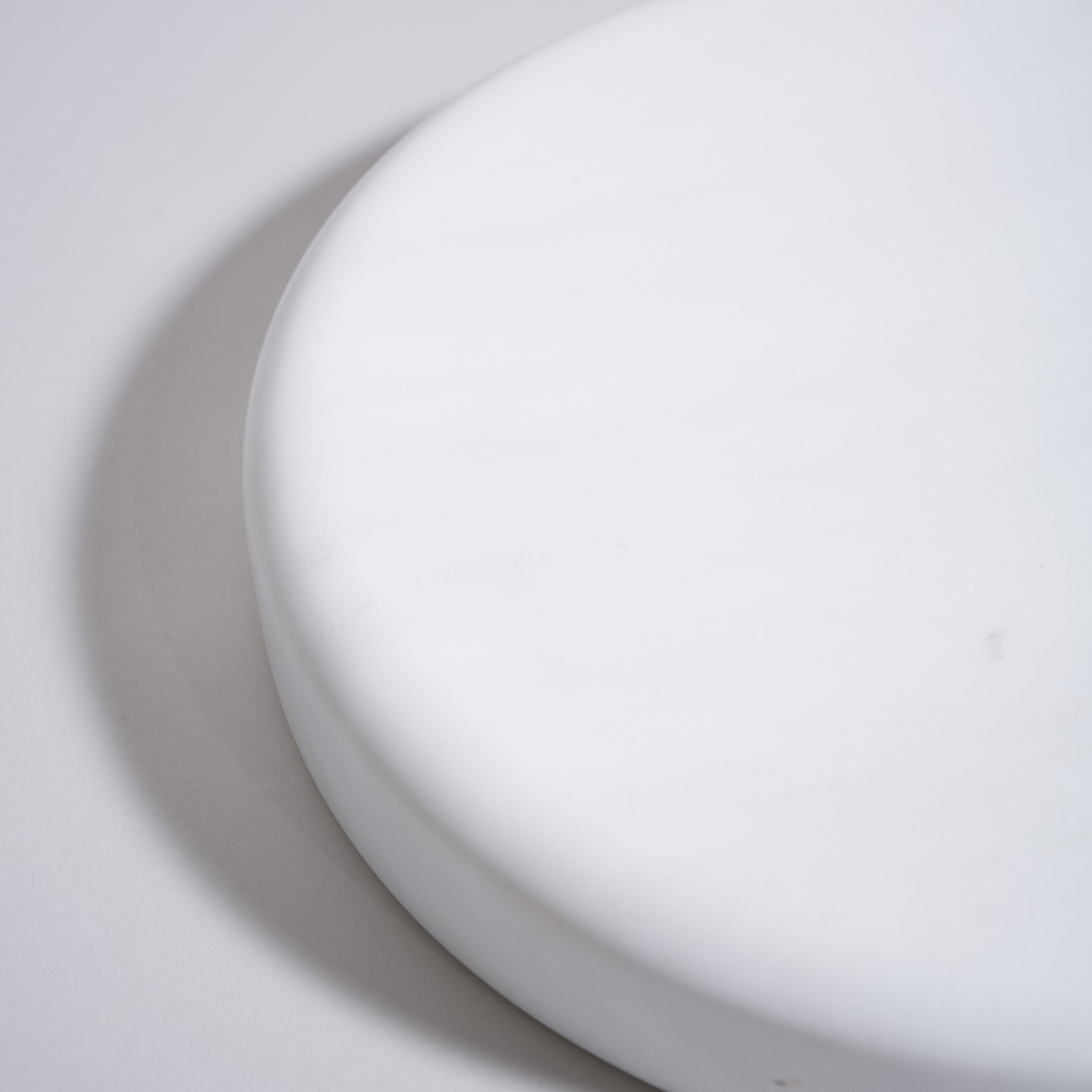 As Shown in White Jade Marble, Small