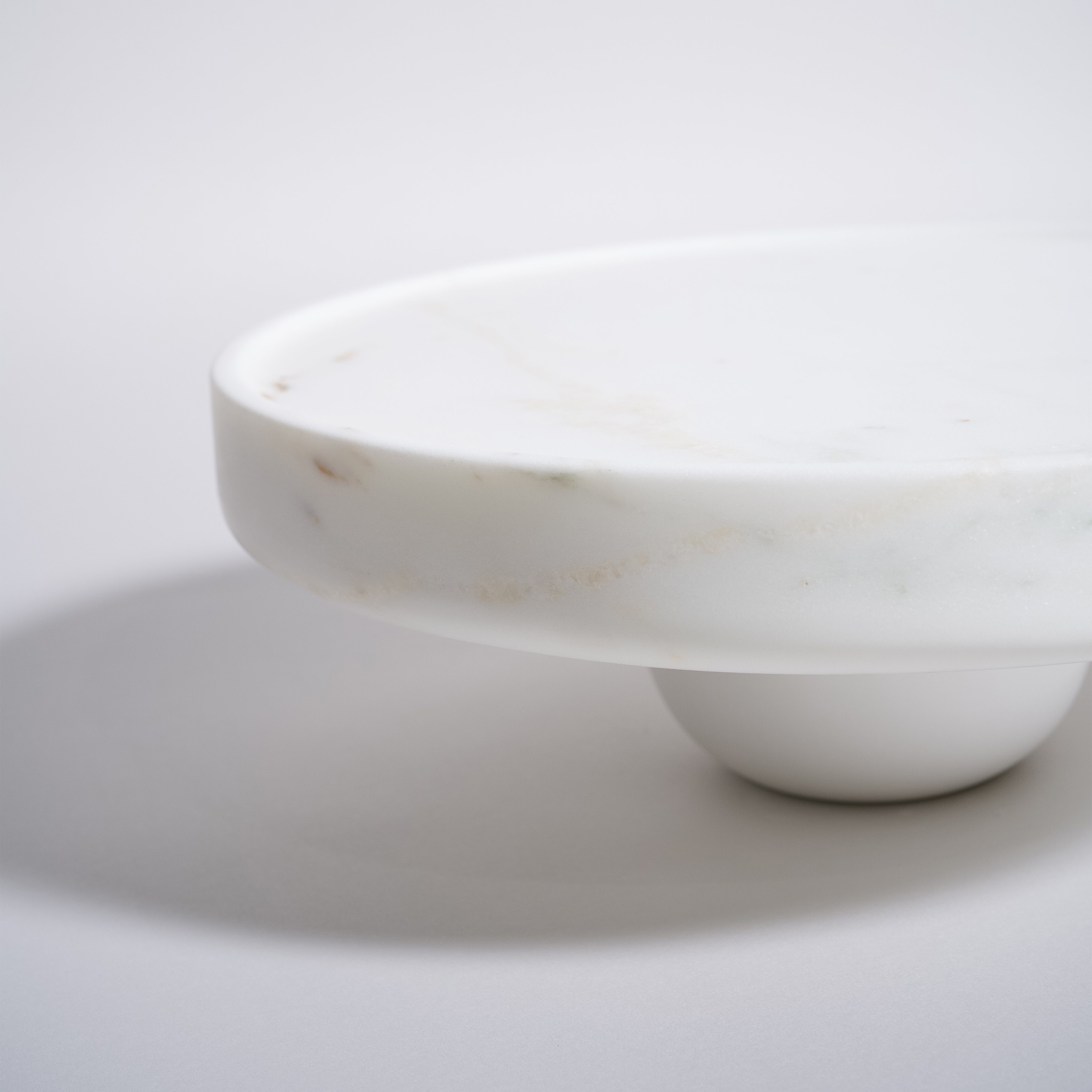 As Shown in White Marble