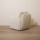 As Shown Upholstered in Canyon Dune, Swivel