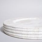As Shown in Large, White Travertine