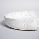 As Shown in White Travertine
