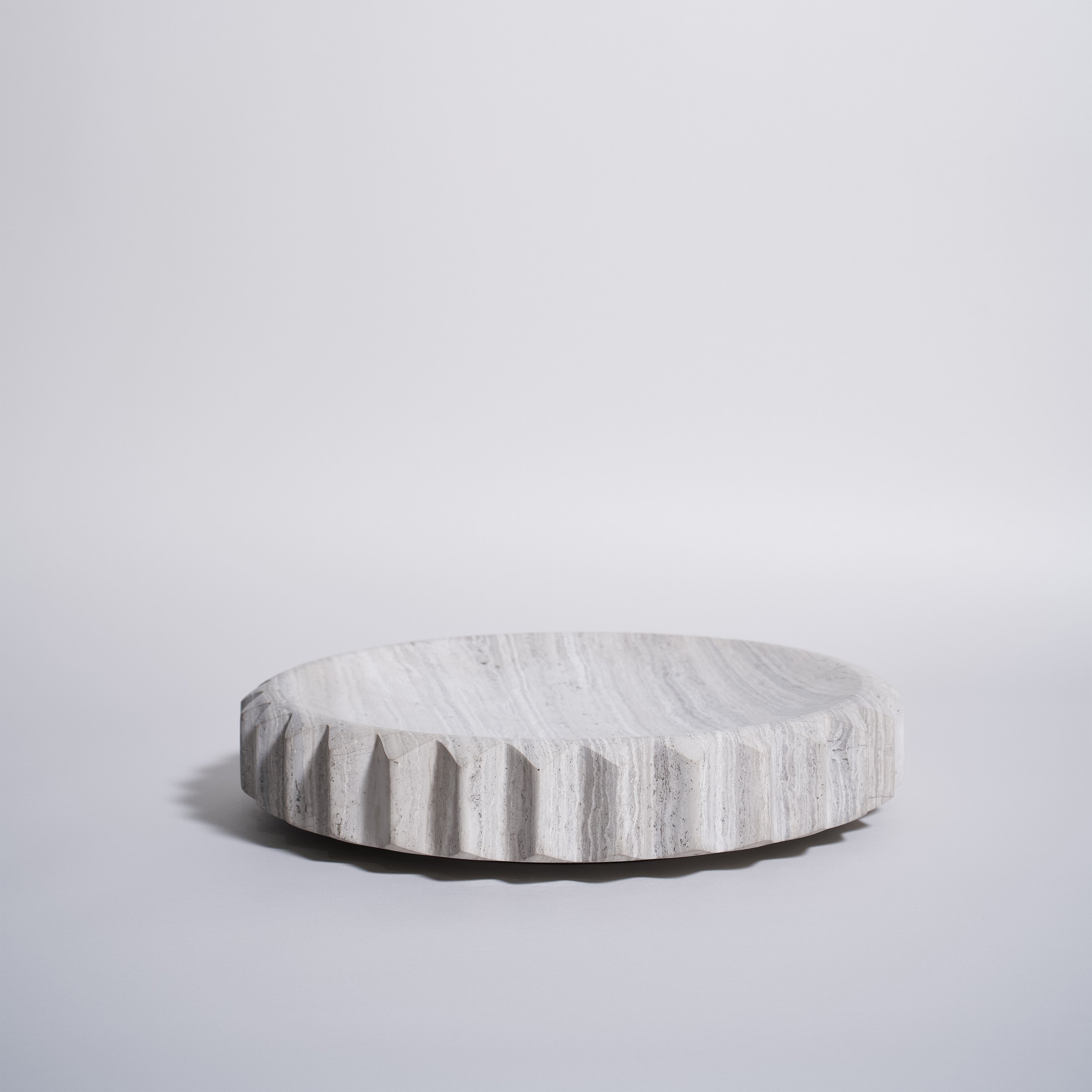 As Shown in Large, Wooden White Marble