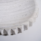As Shown in Large, Wooden White Marble