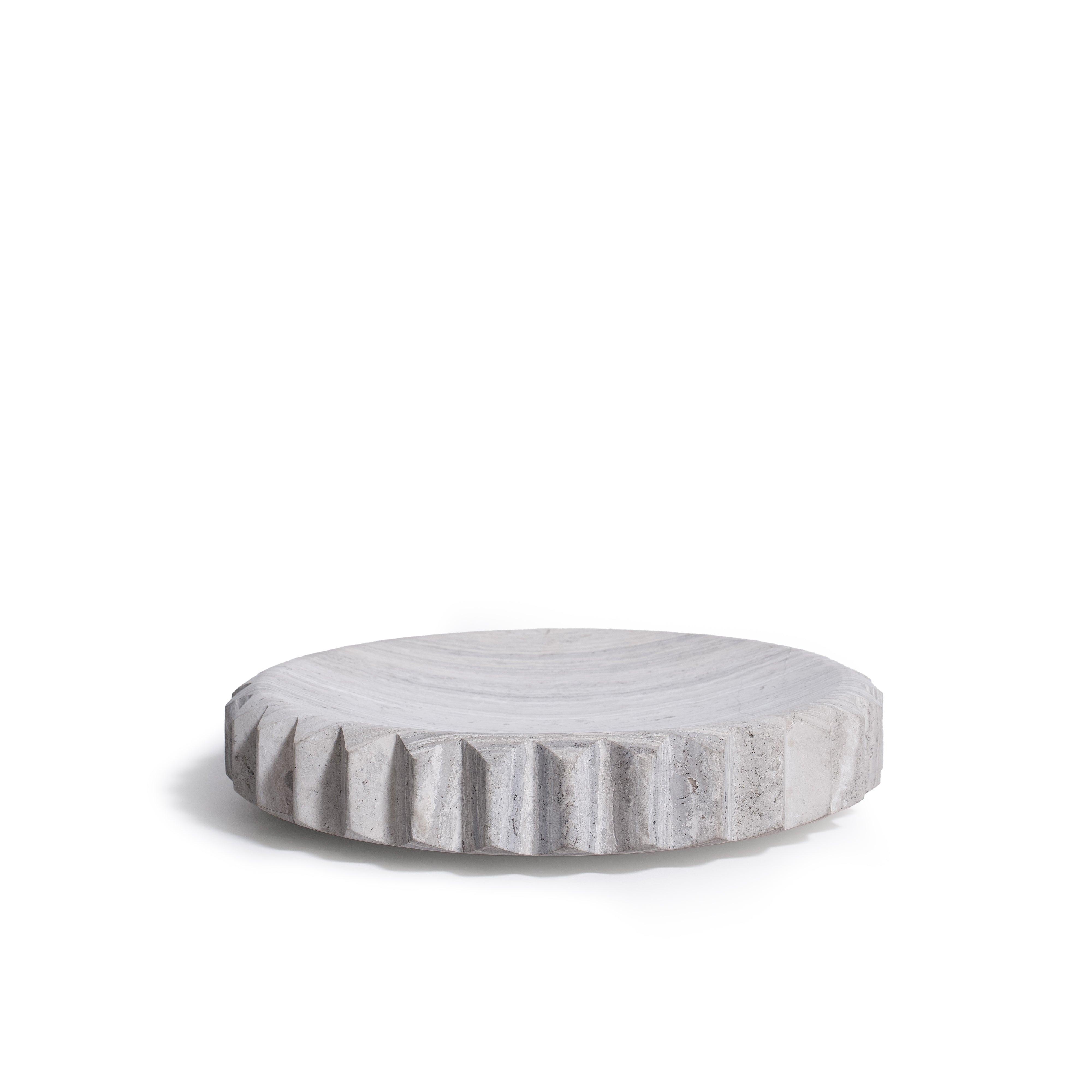 As Shown in Large, Wooden White Marble