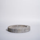 As Shown in Large, Silver Grey Travertine
