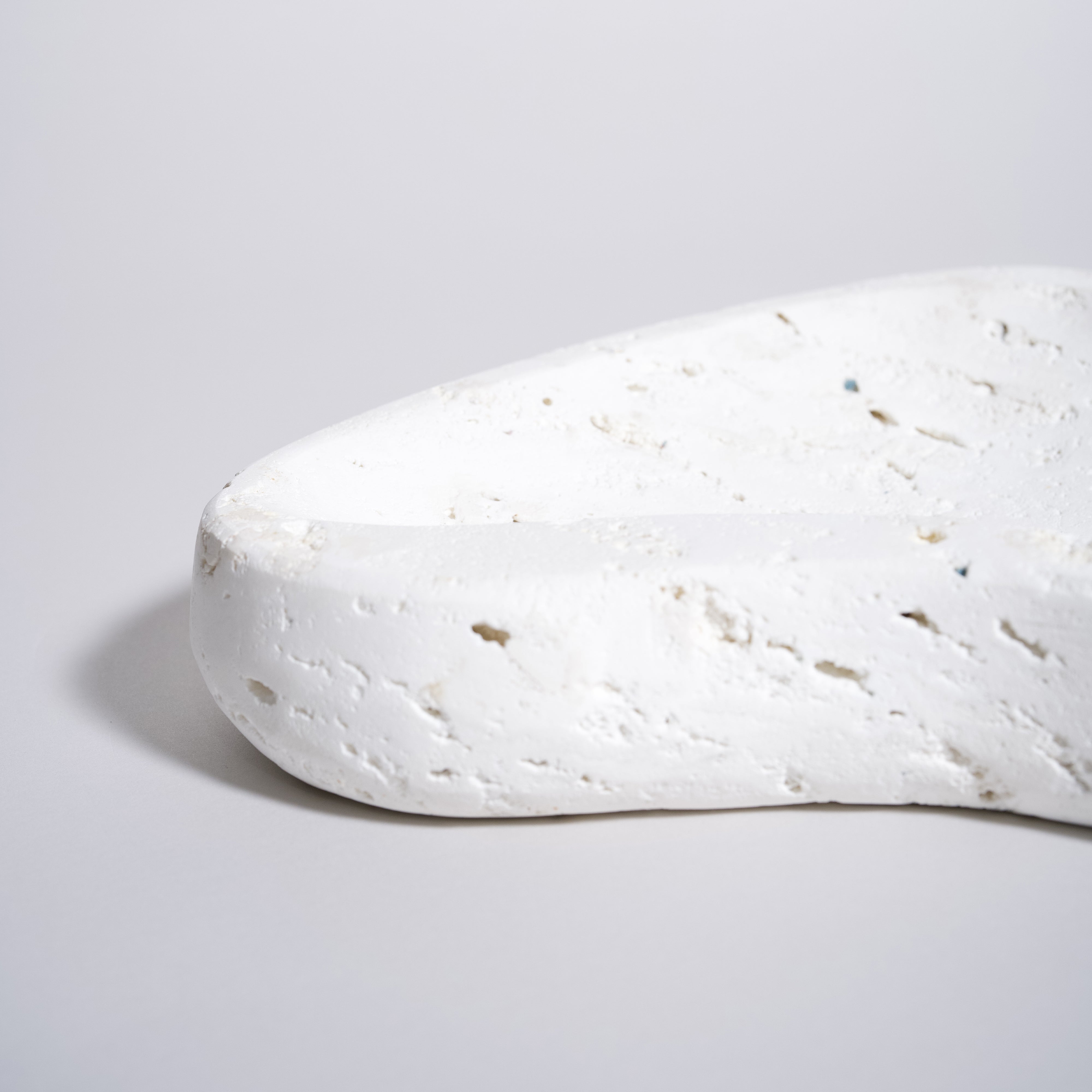 As Shown in White Travertine