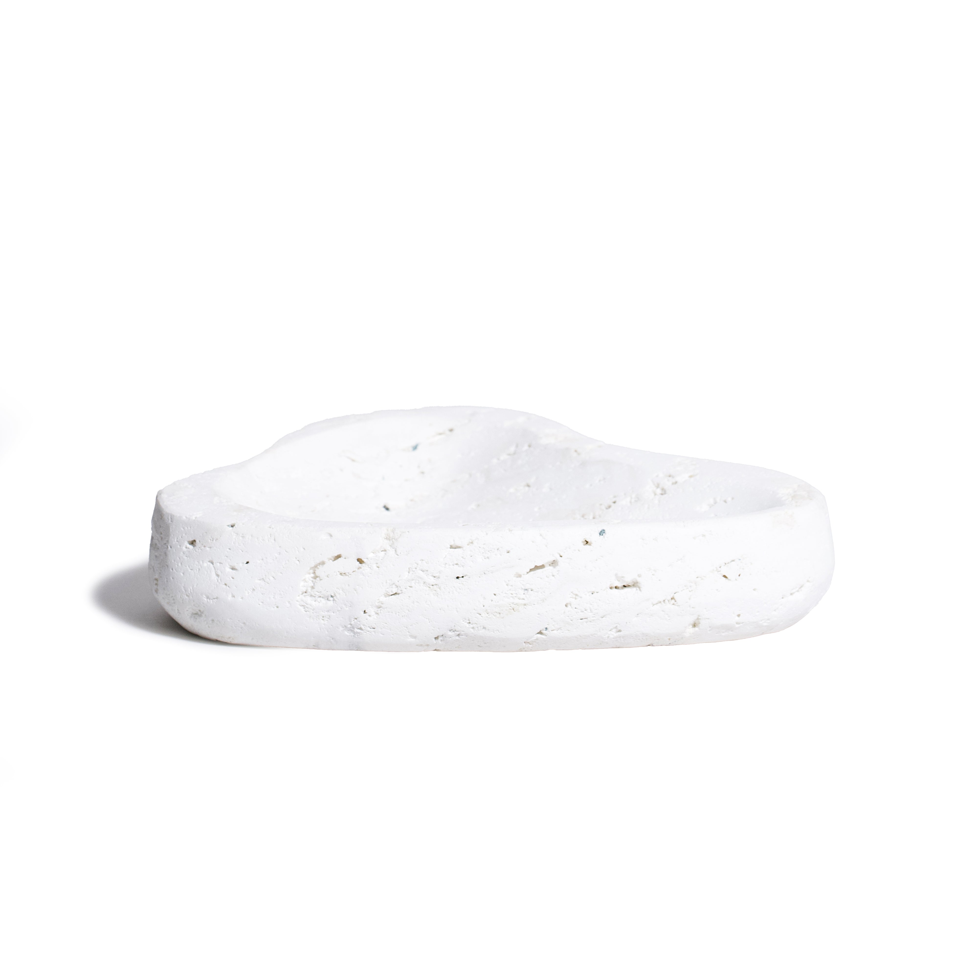 As Shown in White Travertine