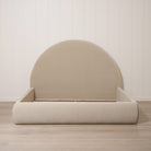 As Shown: King | Style: Upholstered | Fabric: Canyon Sand | Finish: N/A