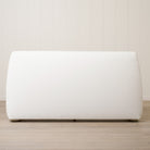 As Shown: King | Style: Upholstered | Fabric: Sky Creme | Finish: Sand