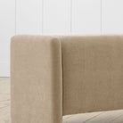 Upholstered Lyden Bench in Canyon Sand Performance Fabric 