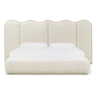 As Shown: in Berber Natural. Oak finished in Mint White Natural.
