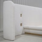 As Shown: in Rome Ivory. Oak finished in Smoke.