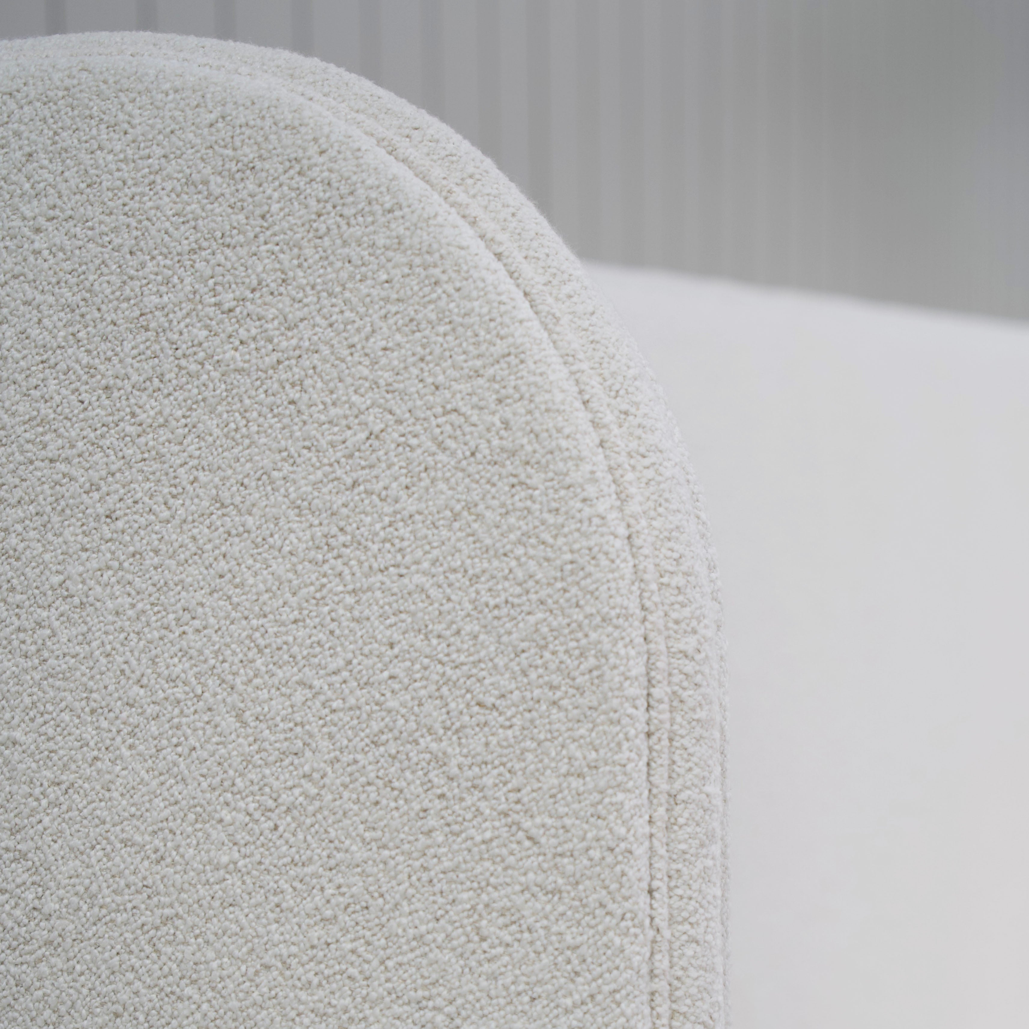 As Shown: in Rome Ivory. Oak finished in Smoke.