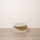 As Shown: 44"W x 26"D x 15"H | Material: Solid Oak | Finish: Sand
