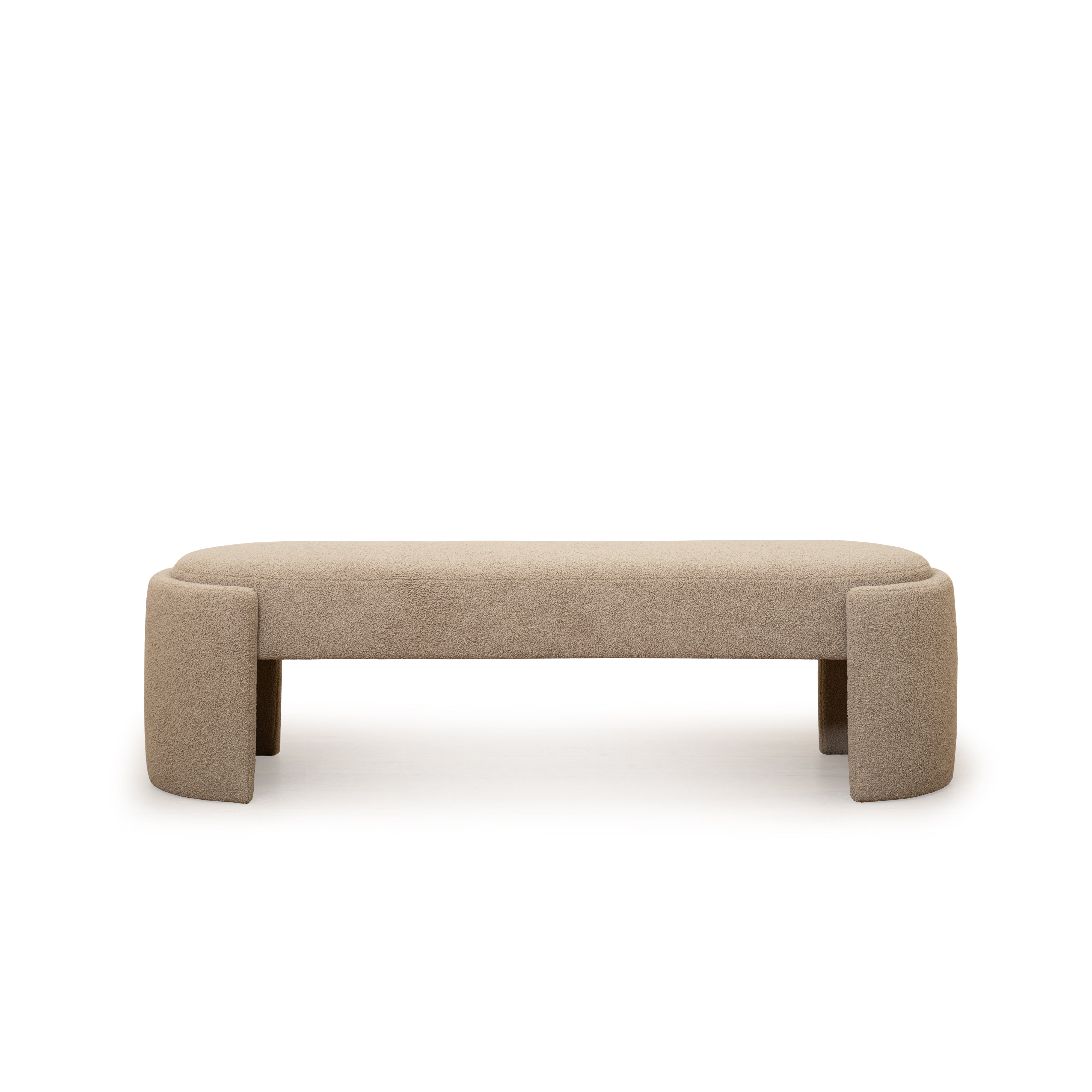 As Shown: Upholstered | Fabric: Peak Mocha | Finish: N/A