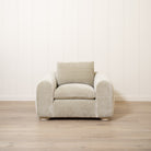 As Shown in Upholstered Canyon Sage Sand finish