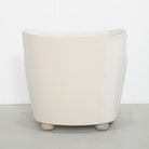As Shown: in Sky Natural, oak legs finished in Mint White Natural.