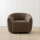 Maelor Upholstered Chair in Canyon Chestnut, Performance Fabric with Swivel Base