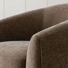 Maelor Upholstered Chair in Canyon Chestnut, Performance Fabric with Swivel Base