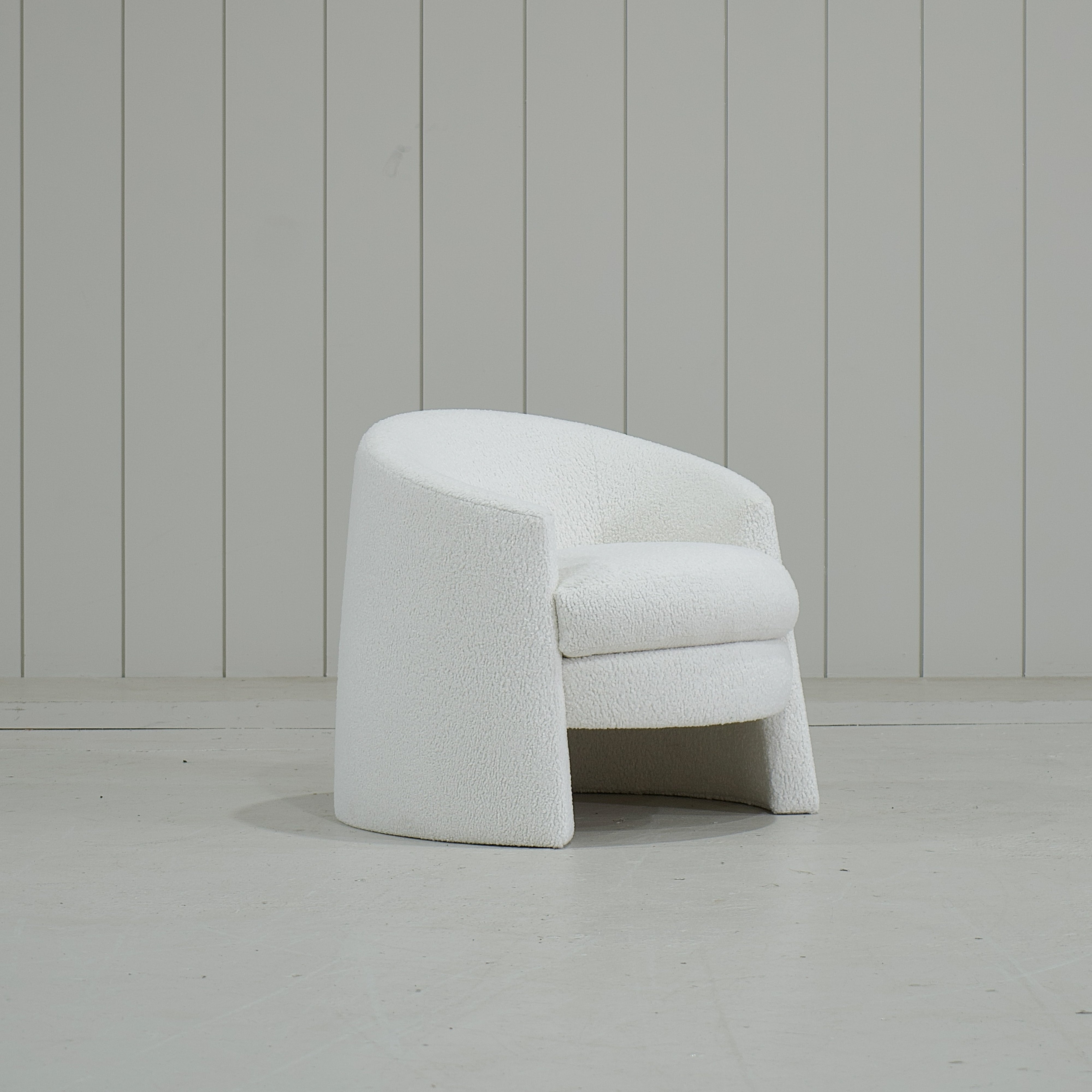 As Shown in Sheepskin White, Stationary